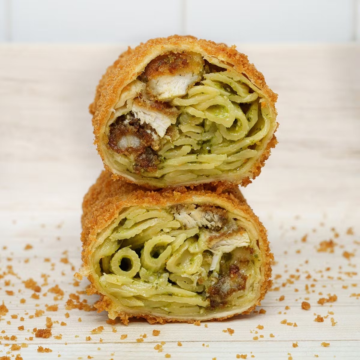 Boom Pow Pesto Deep Fried Wrap - 3 Pack