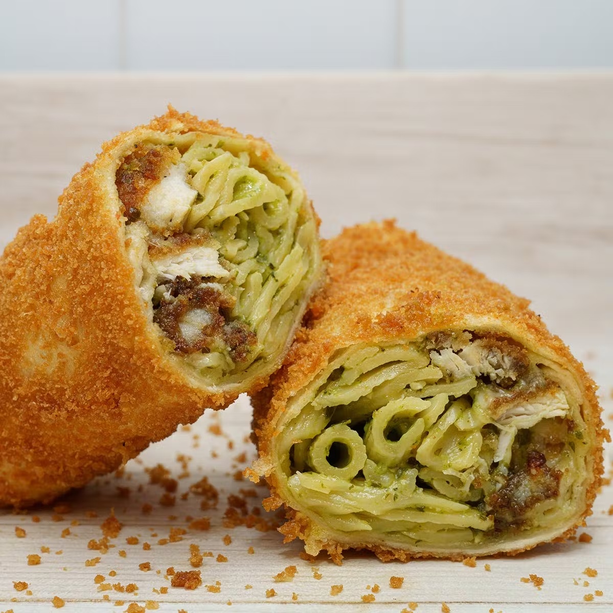 Boom Pow Pesto Deep Fried Wrap - 3 Pack