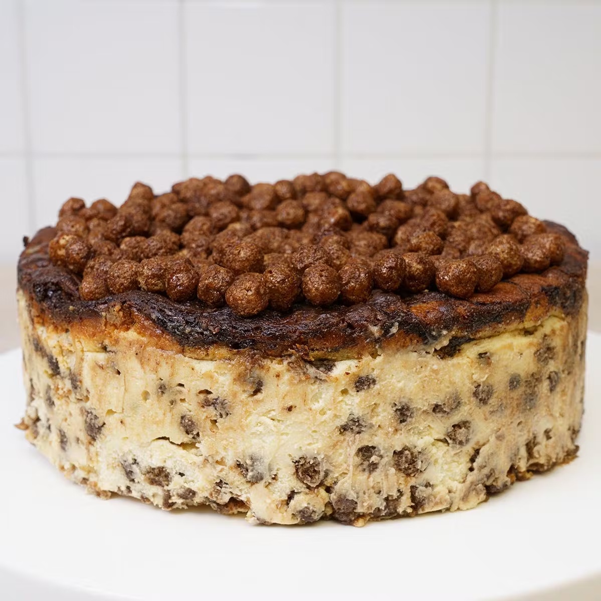 Cocoa Puffs Cheesecake
