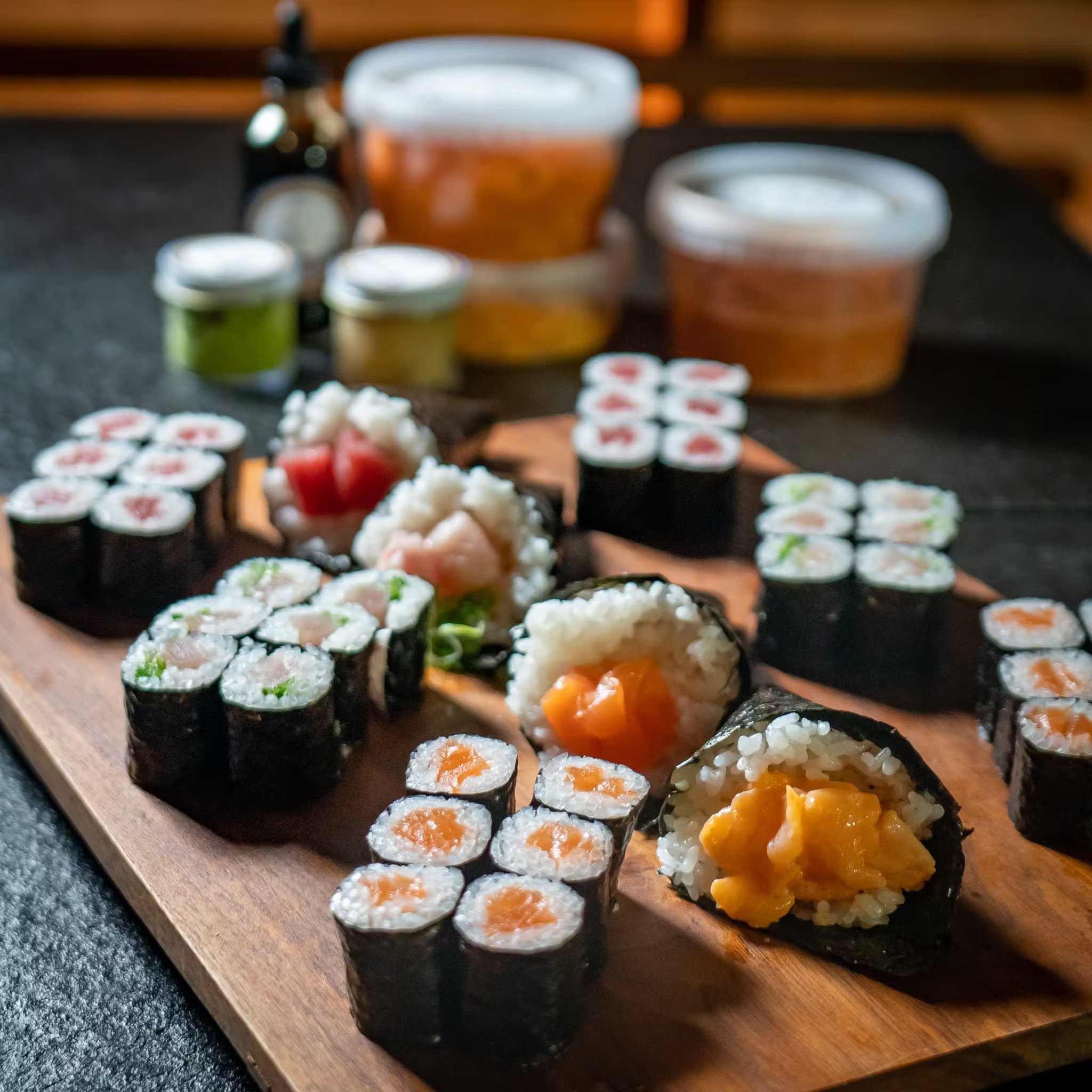 Spicy Sushi Rolls DIY Kit for 4-6