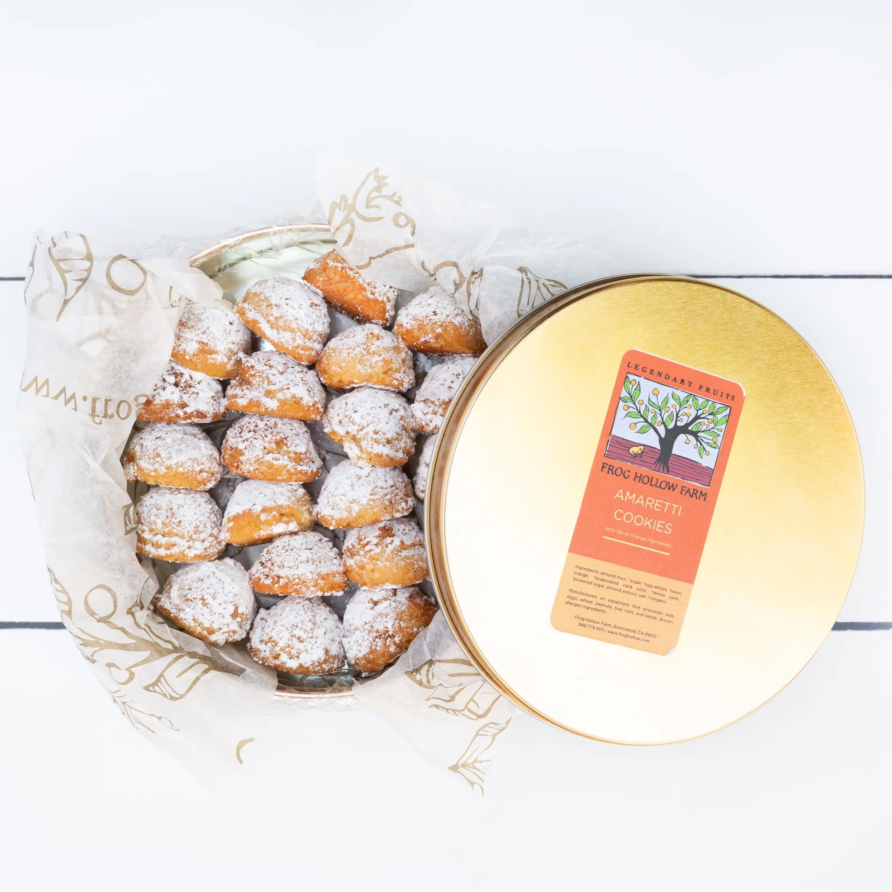 Amaretti Cookie Gift Tin (Gluten Free)