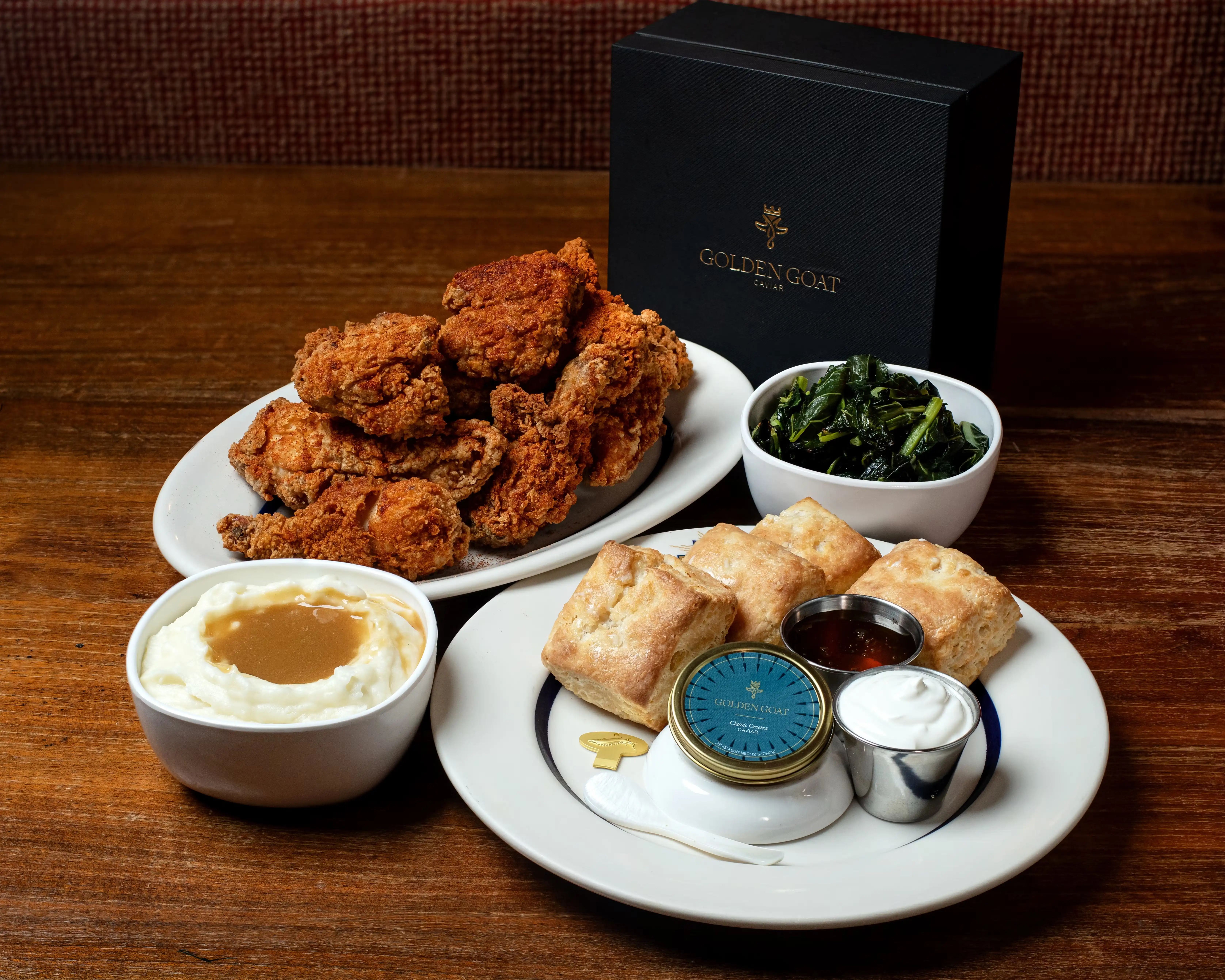 Special Edition Blue Ribbon Fried Chicken & Golden Goat Caviar Gift Box