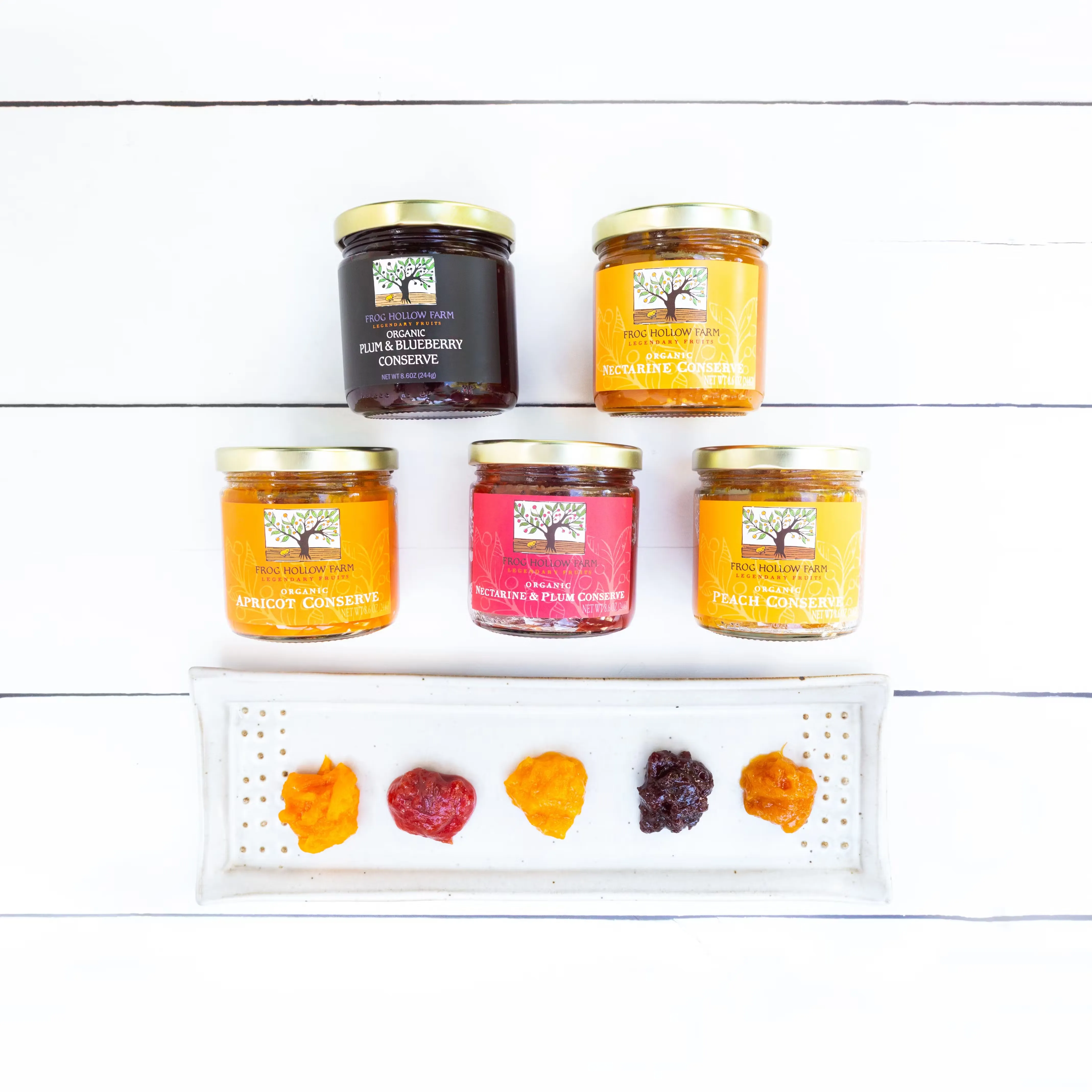 Organic Fruit Conserve Collection - 5 pack