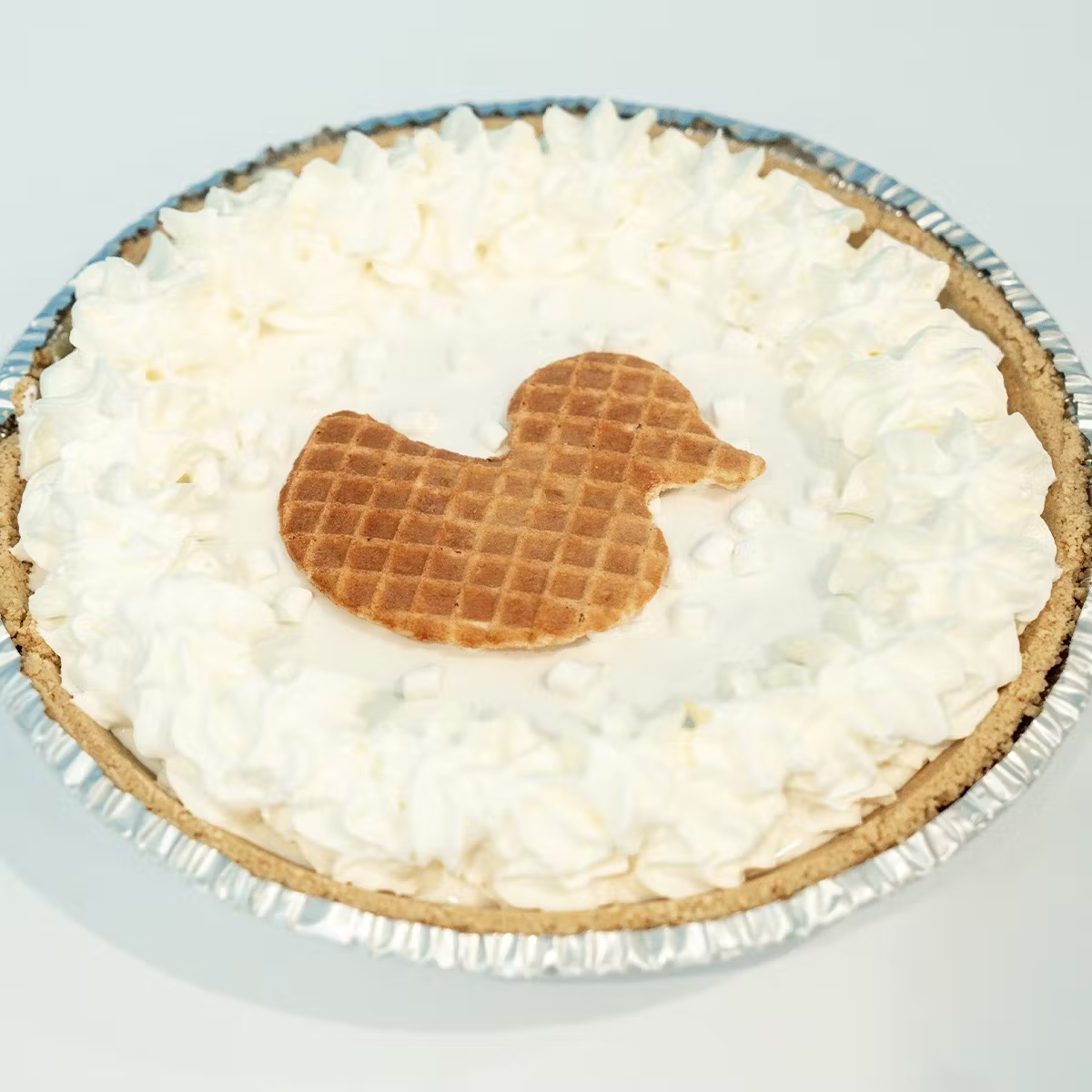 "Gray Duck" Black Licorice Ice Cream Pie