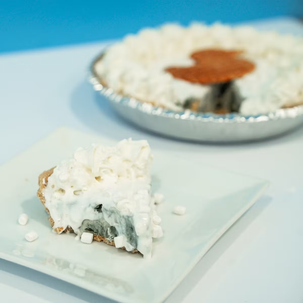 "Gray Duck" Black Licorice Ice Cream Pie