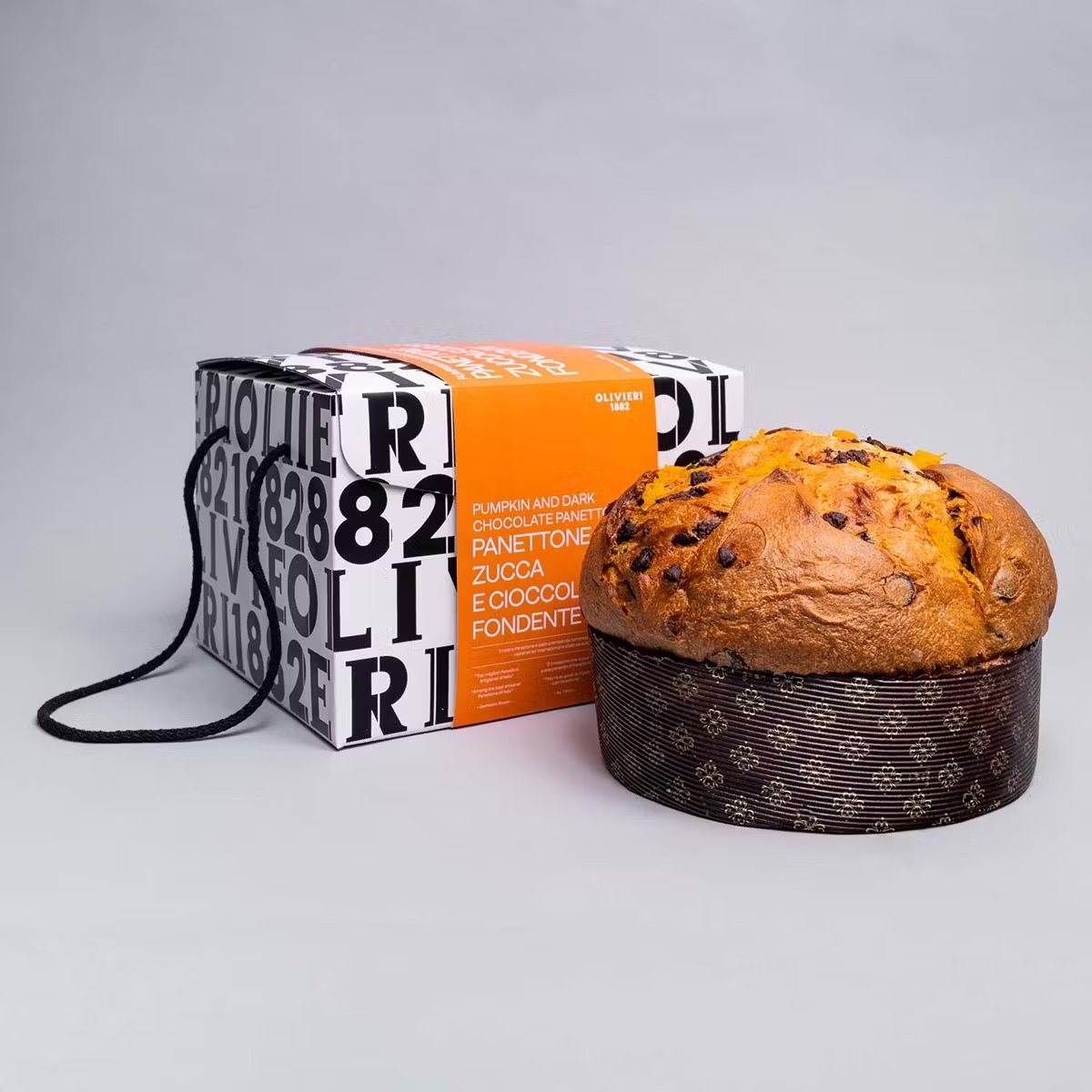Thanksgiving Pumpkin & Dark Chocolate Panettone