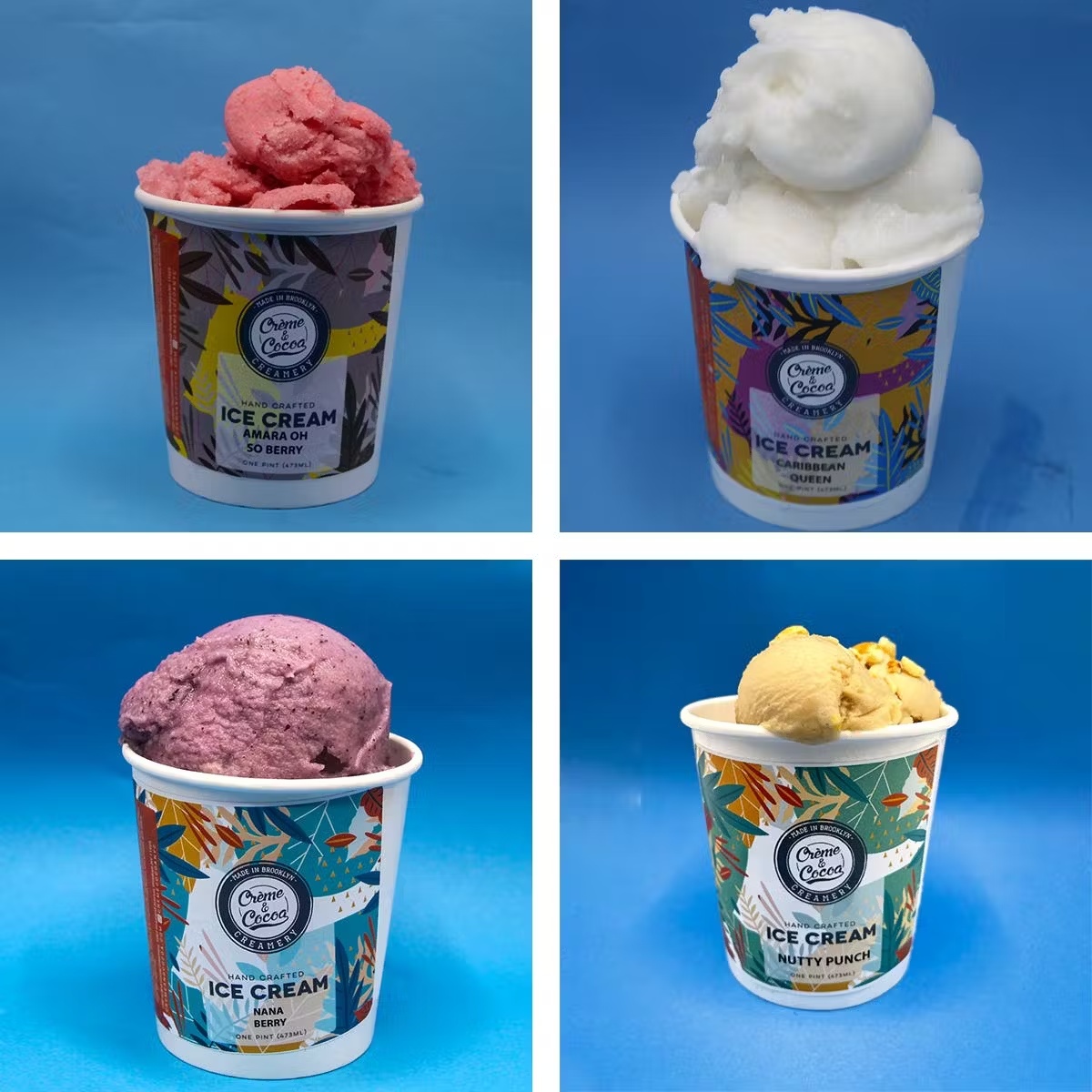 Vegan Ice Cream Collection - 4 Pints