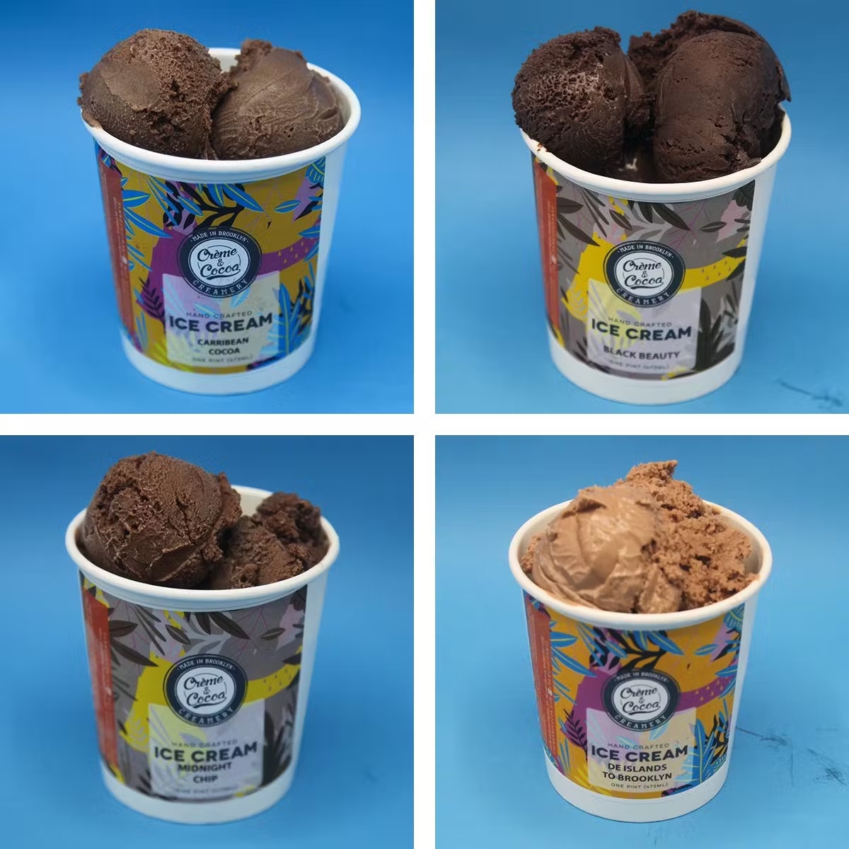 Chocolate Lovers Ice Cream Collection - 4 Pints