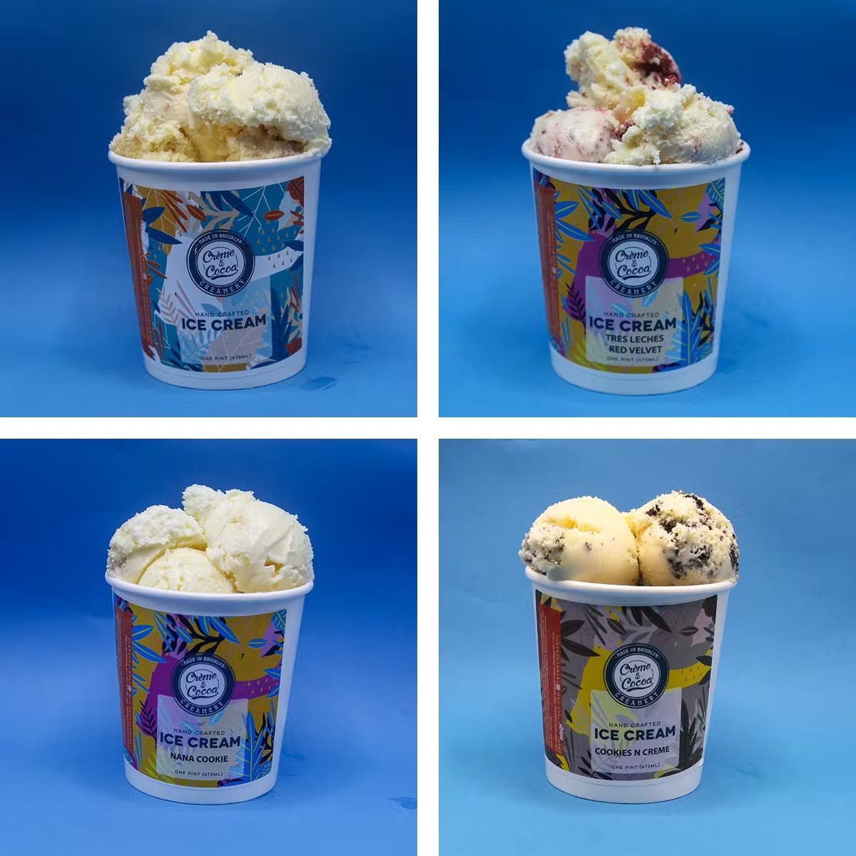 Cookie & Cake Ice Cream Collection - 4 Pints