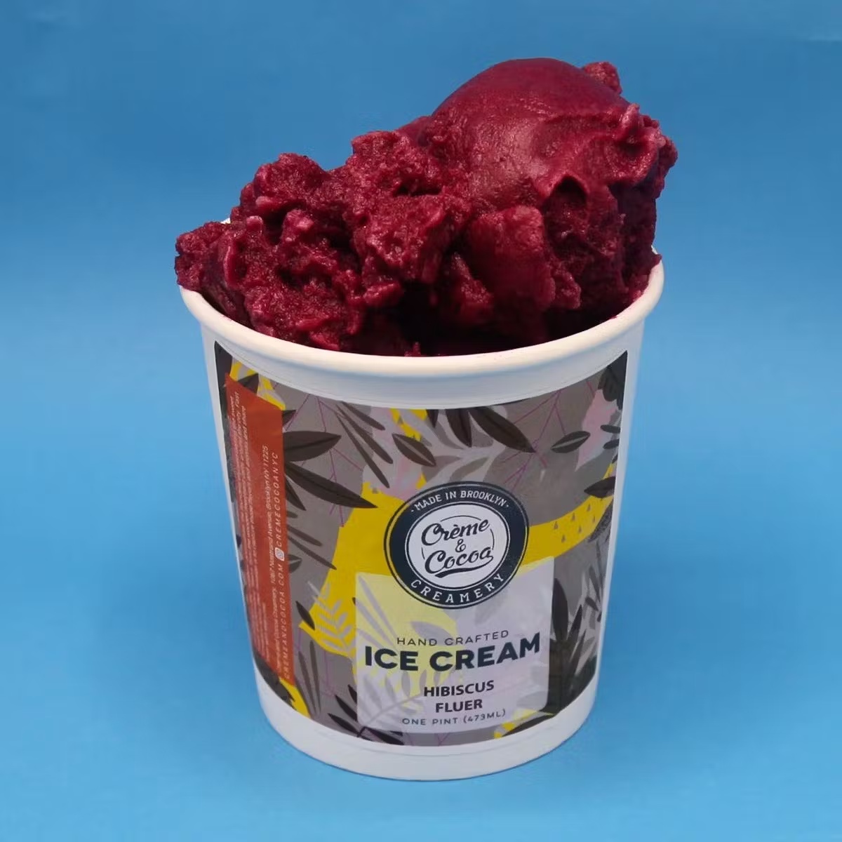 Hibiscus Fleur Sorbet - 4 Pints