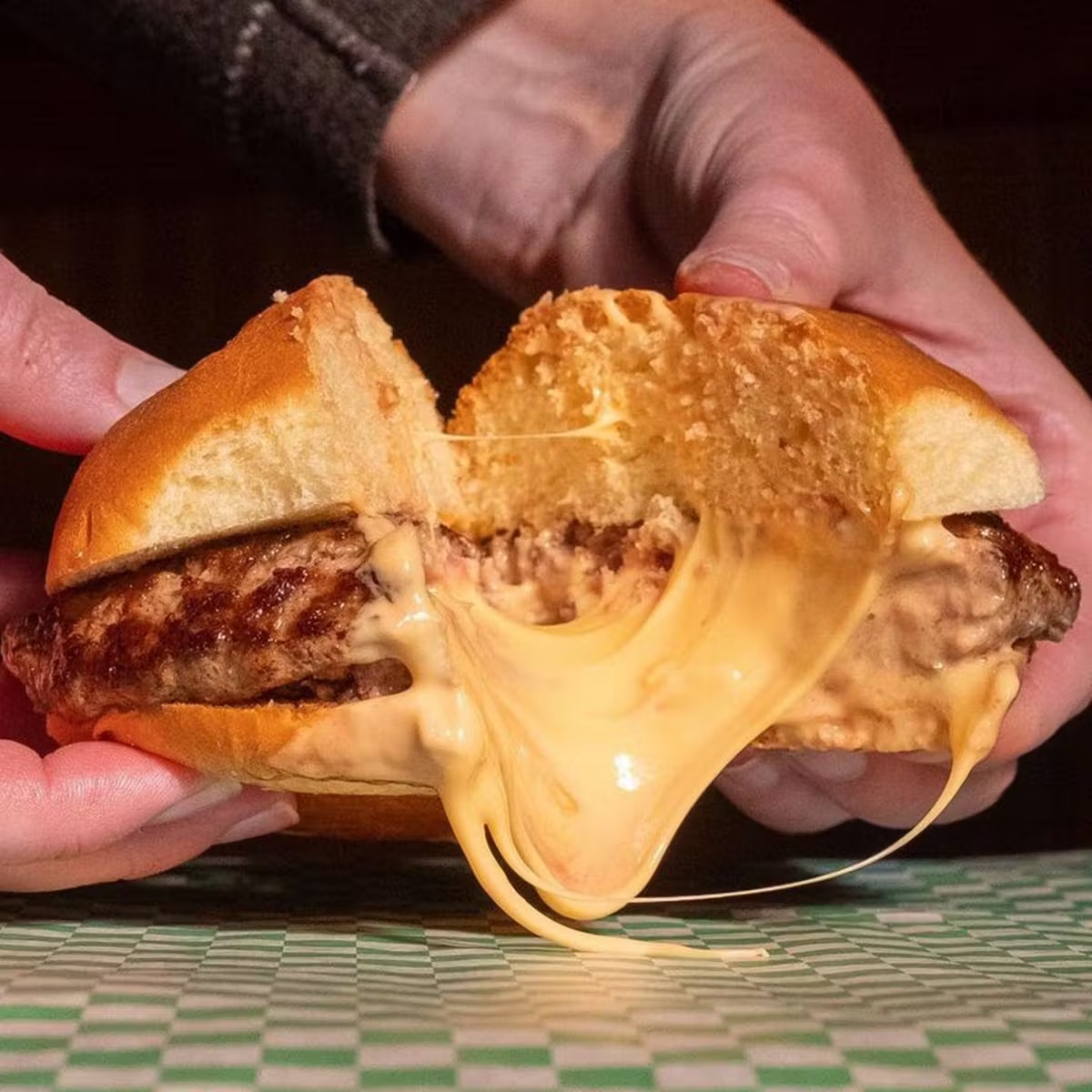 Classic Juicy Lucy Burgers + Sweet Potato Puffs - 8 Pack