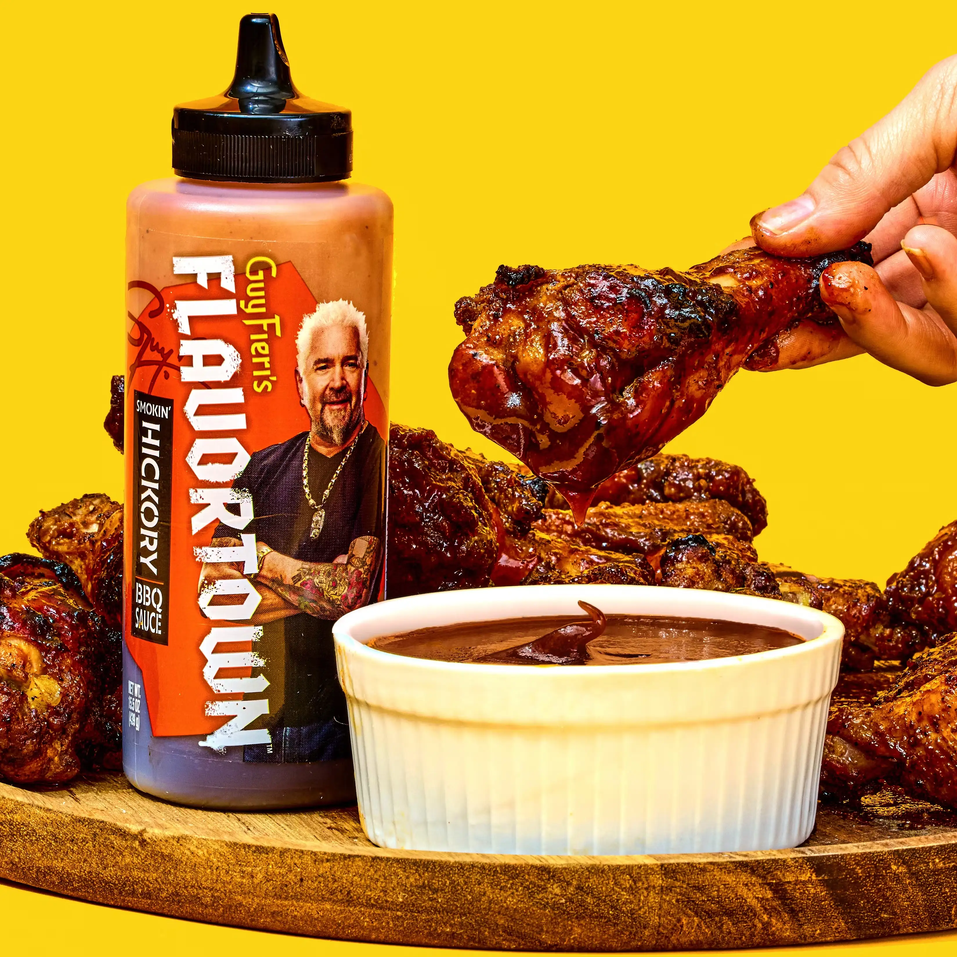 Guy Fieri Wings + BBQ Sauce Gift Set