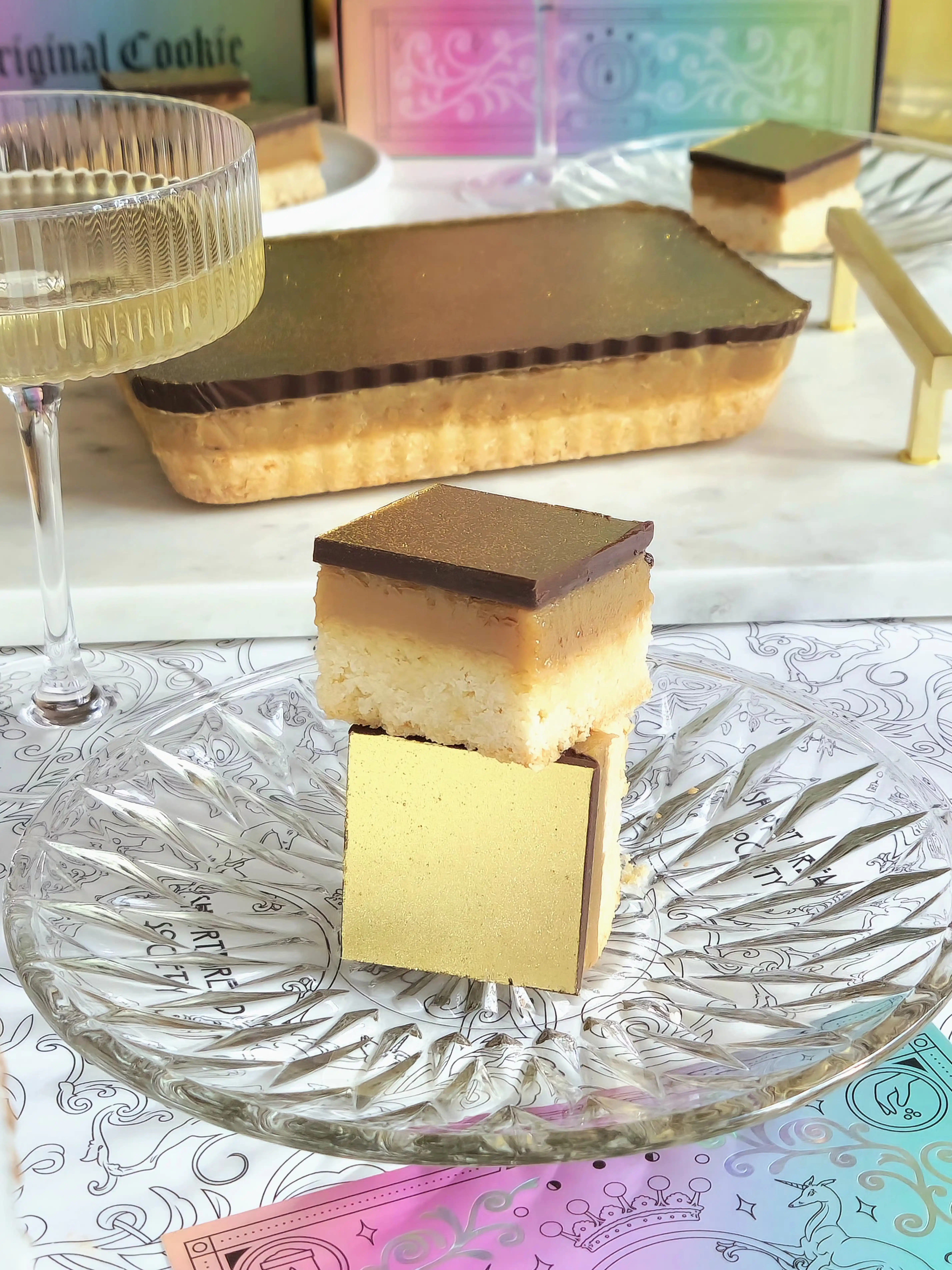 Billionaire's Shortbread Tray