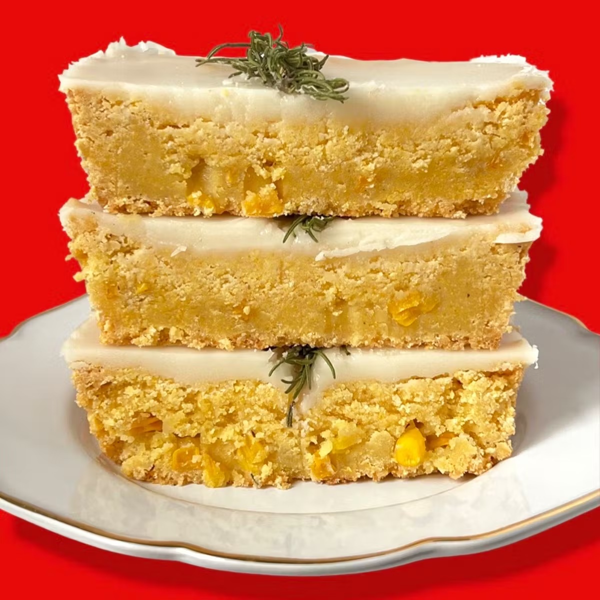 Thanksgiving Maple Butter Cornbread Shortbread Tray