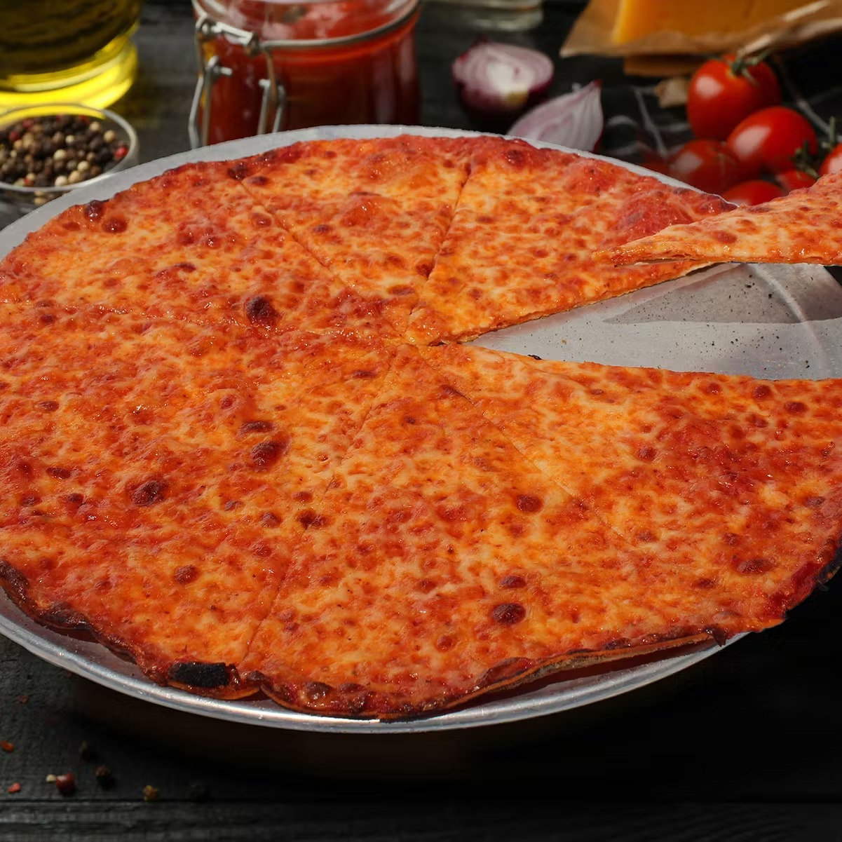 Plain Thin Crust Pizza - 4 Pack