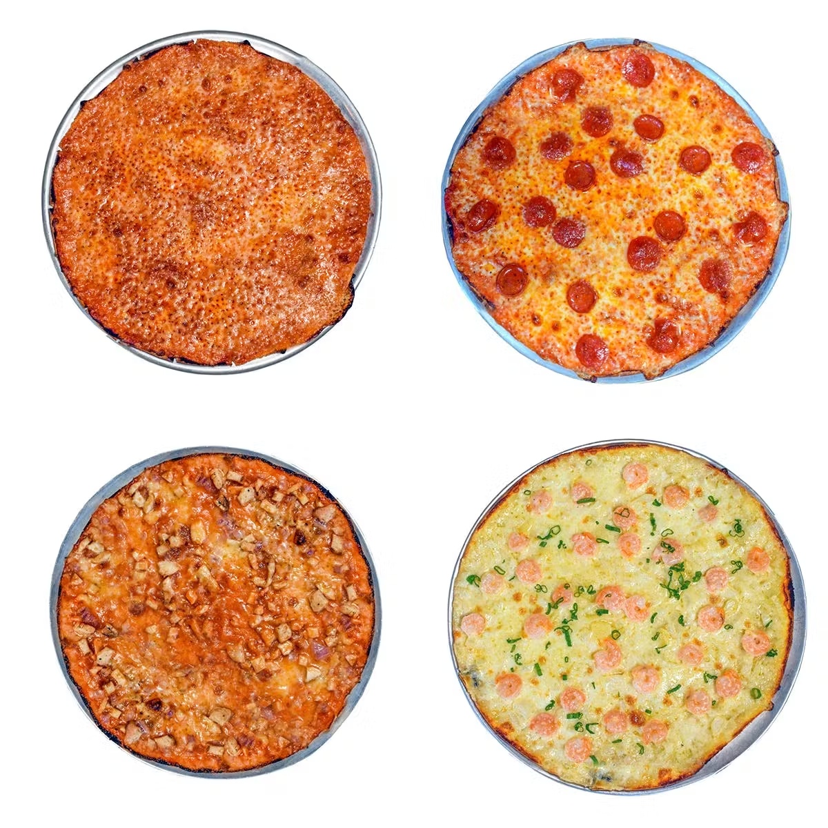 Thin Crust Pizza Best Sellers - 4 Pack