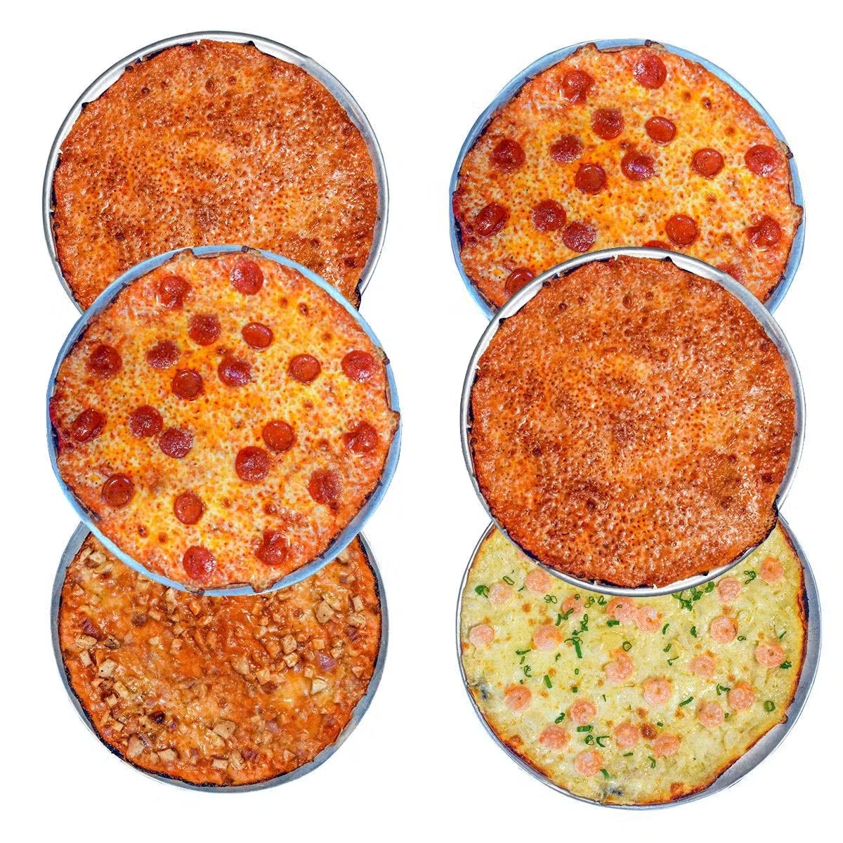 Thin Crust Pizza Assortment - 6 Pack