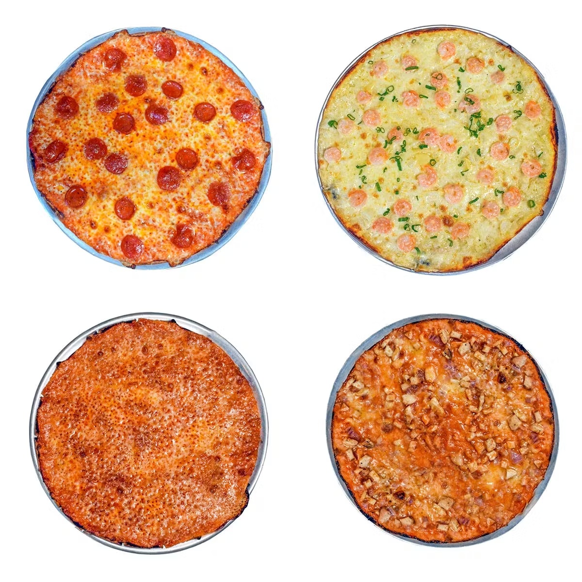 Thin Crust Pizza - Choose Your Own 4 Pack
