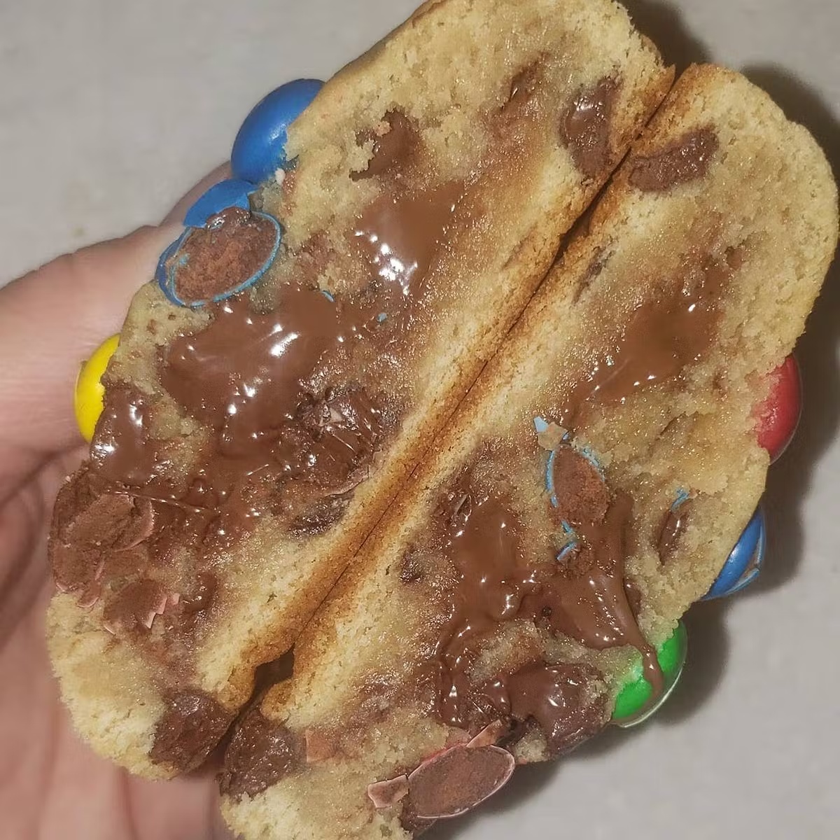 M&M Stuffed Cookie - 6 Pack
