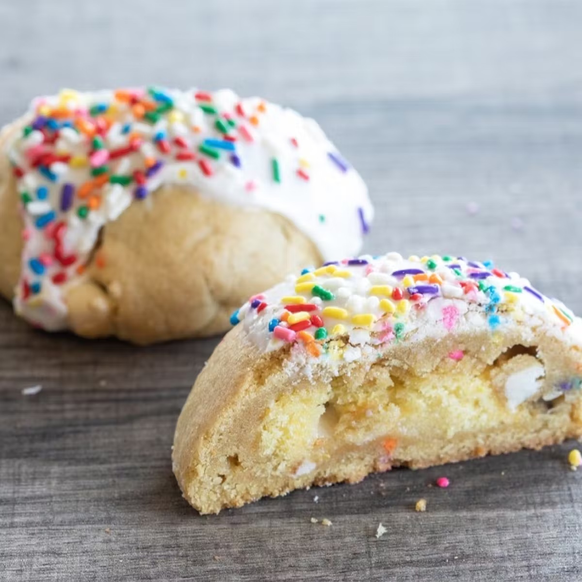 Birthday Cake Stuffed Cookie - 6 Pack