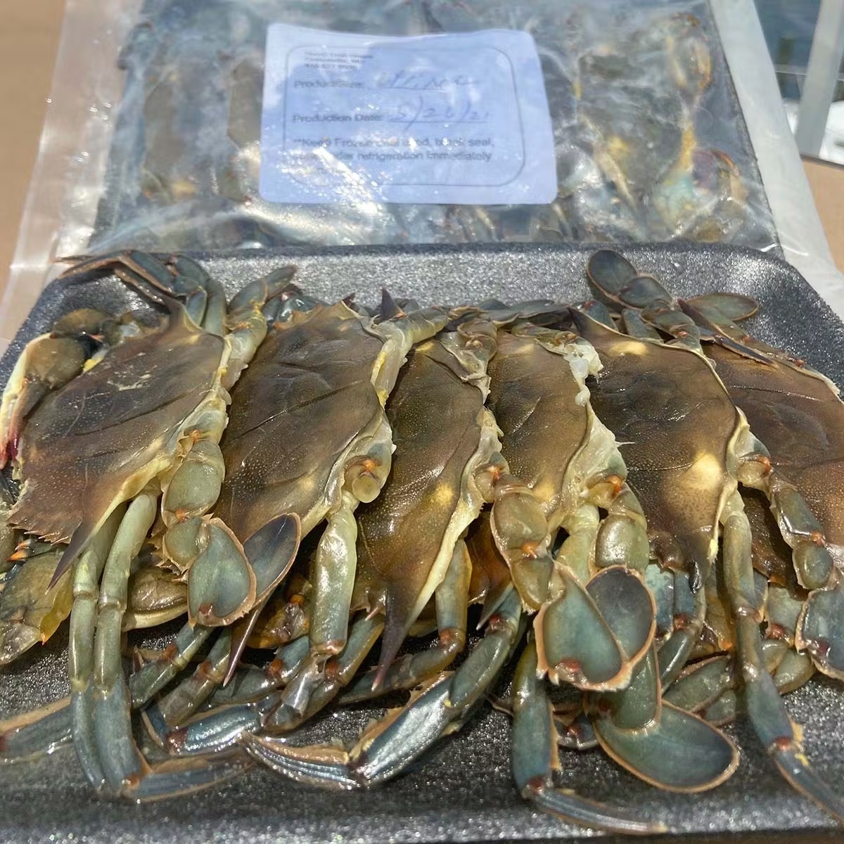 "Whale" Soft Shell Blue Crabs - 12 Pack