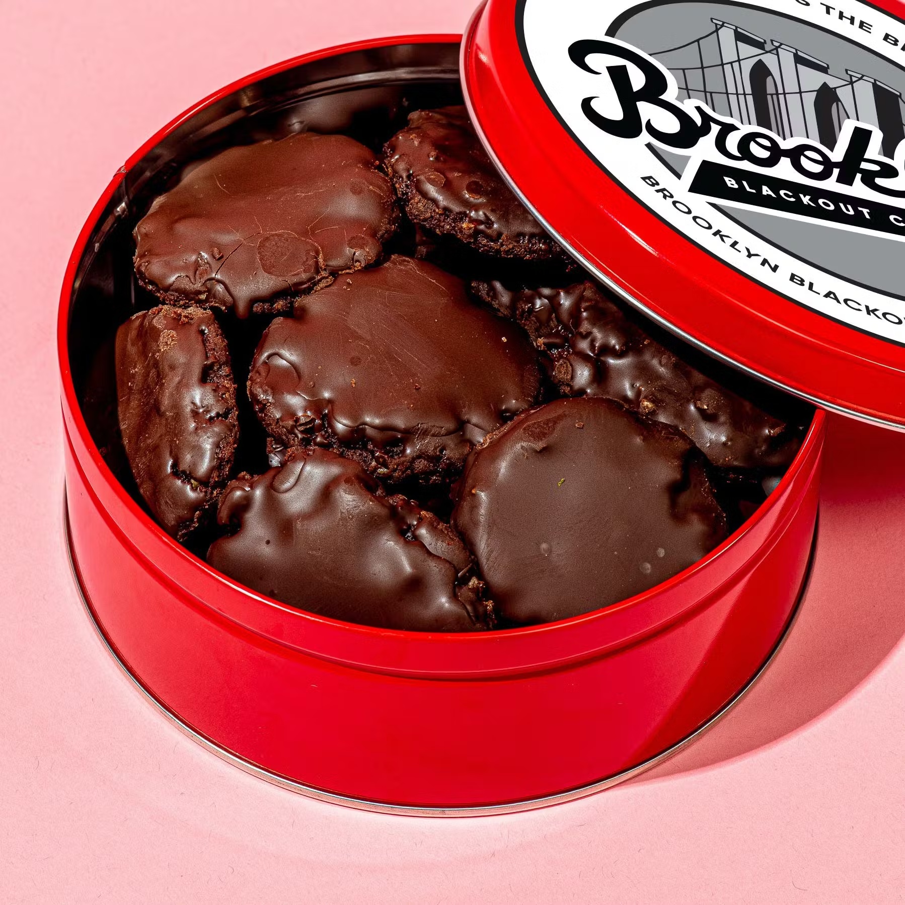 Brooklyn Blackout Cookie Tin - 2 Pack