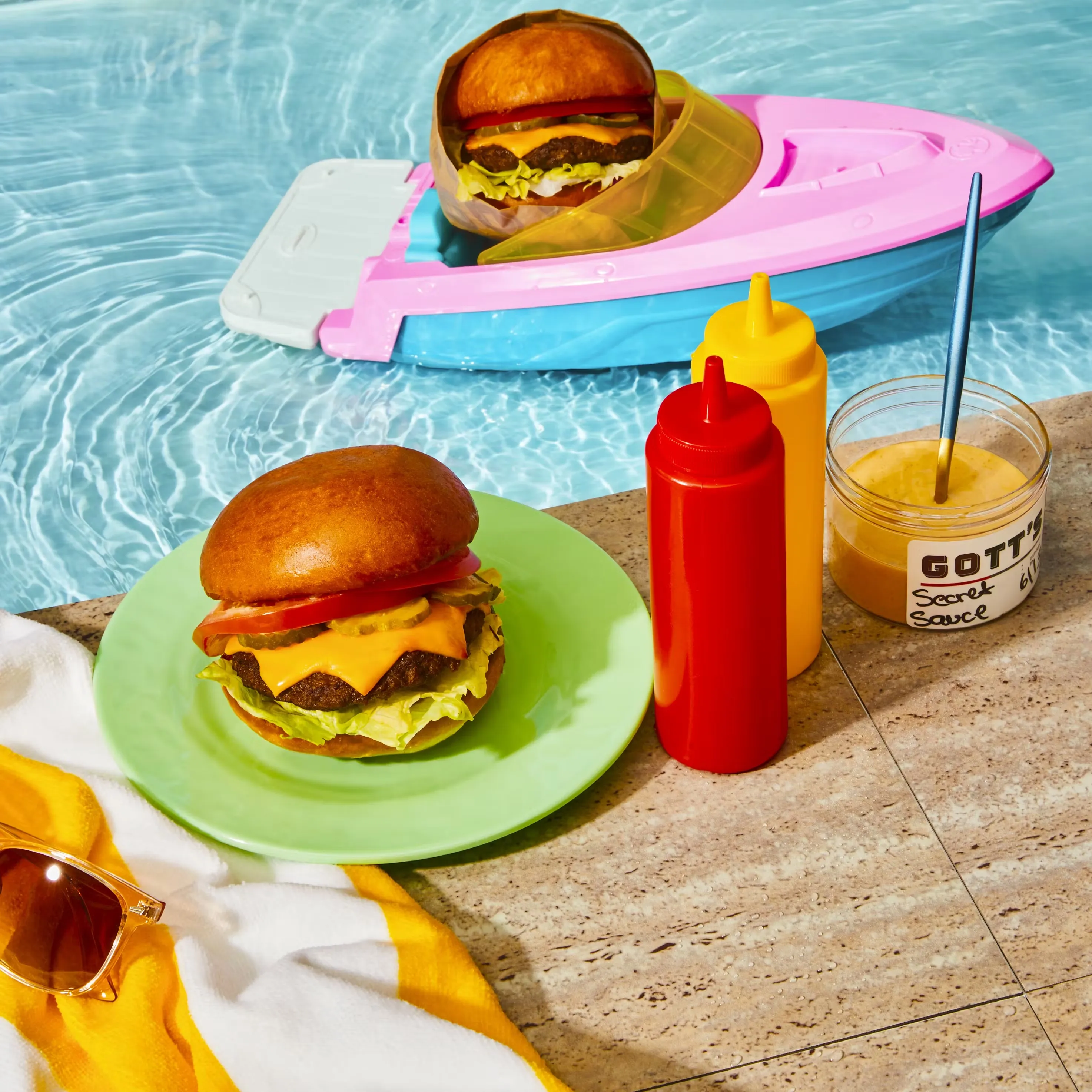 Gott's Complete Cheeseburger Kit for 4