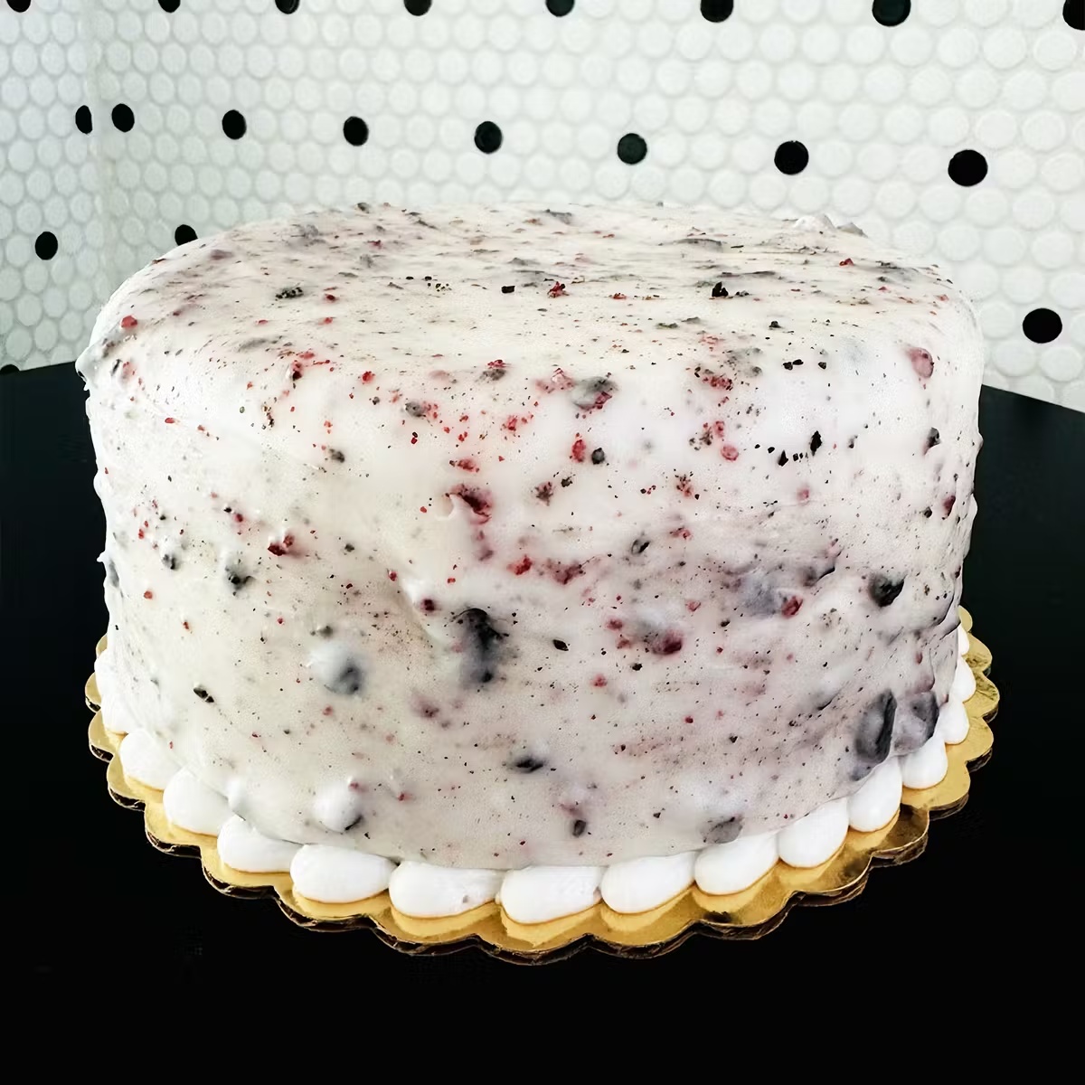 "Cookies & Scream" Red Velvet Doberge Cake