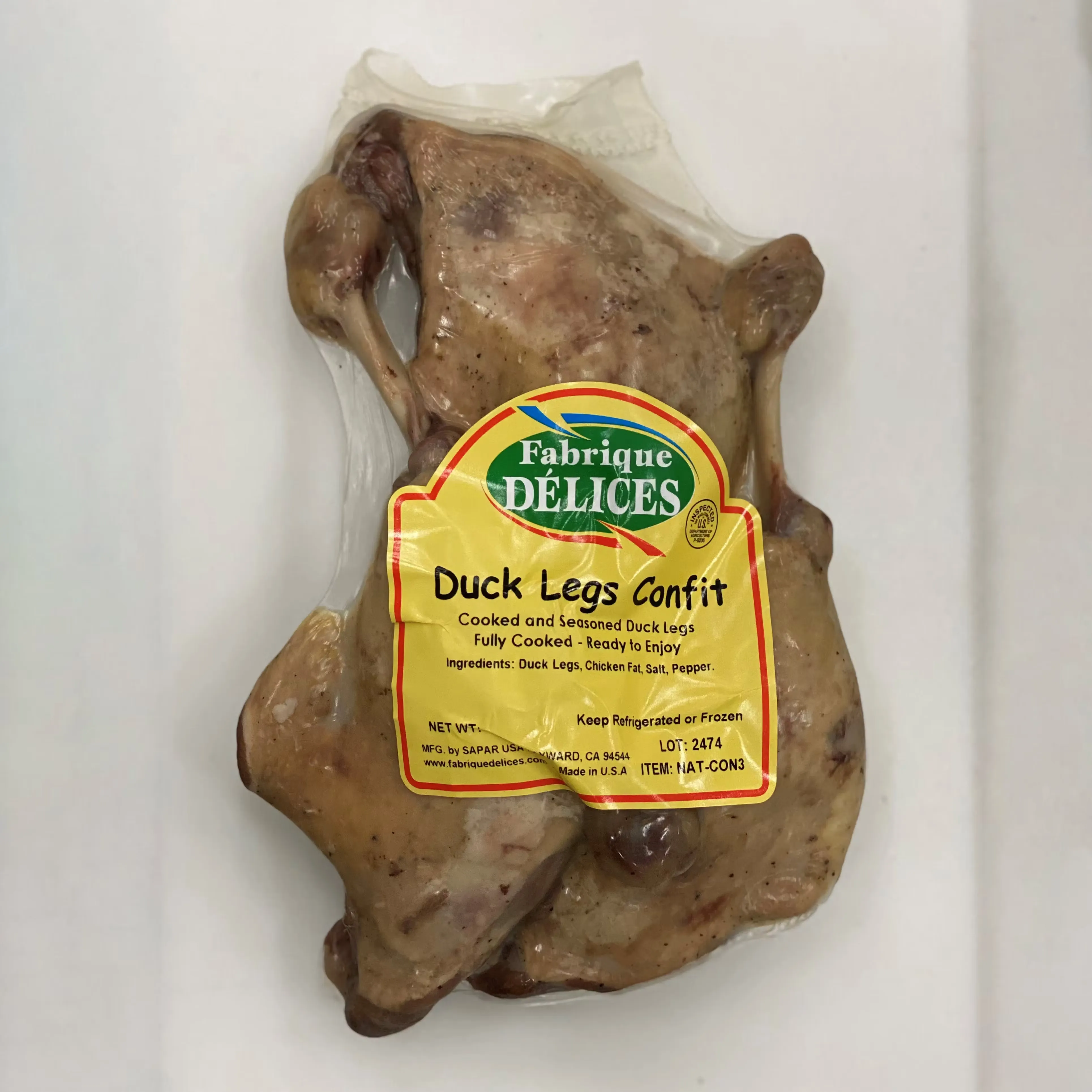 Duck Leg Confit - 3 Pack
