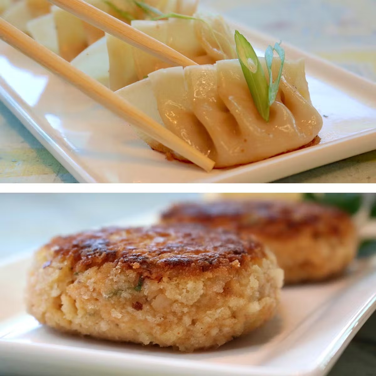 Lobster Potsticker and Crab Cake Combo for 4