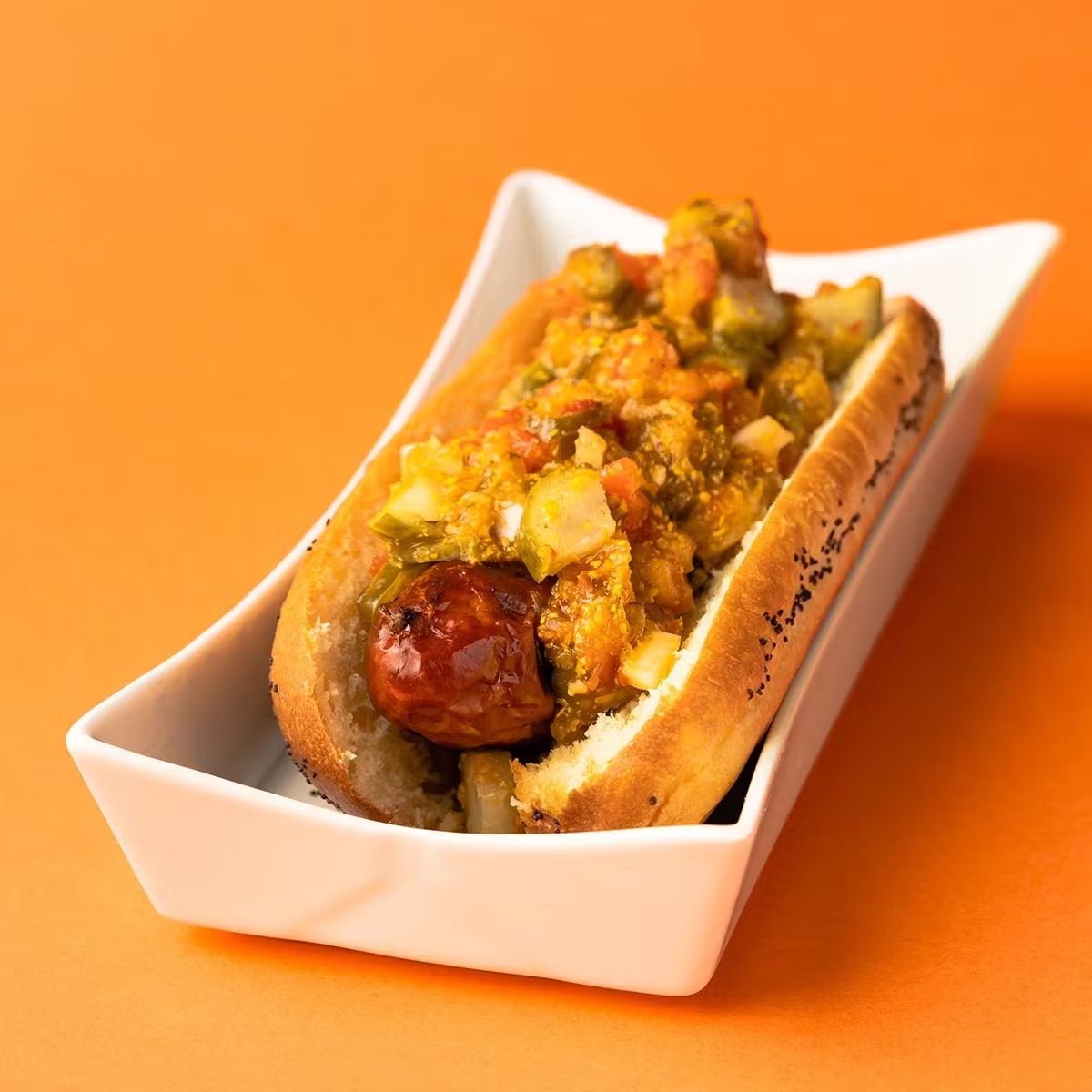 Original Chicago Style Hot Dog Kit for 12