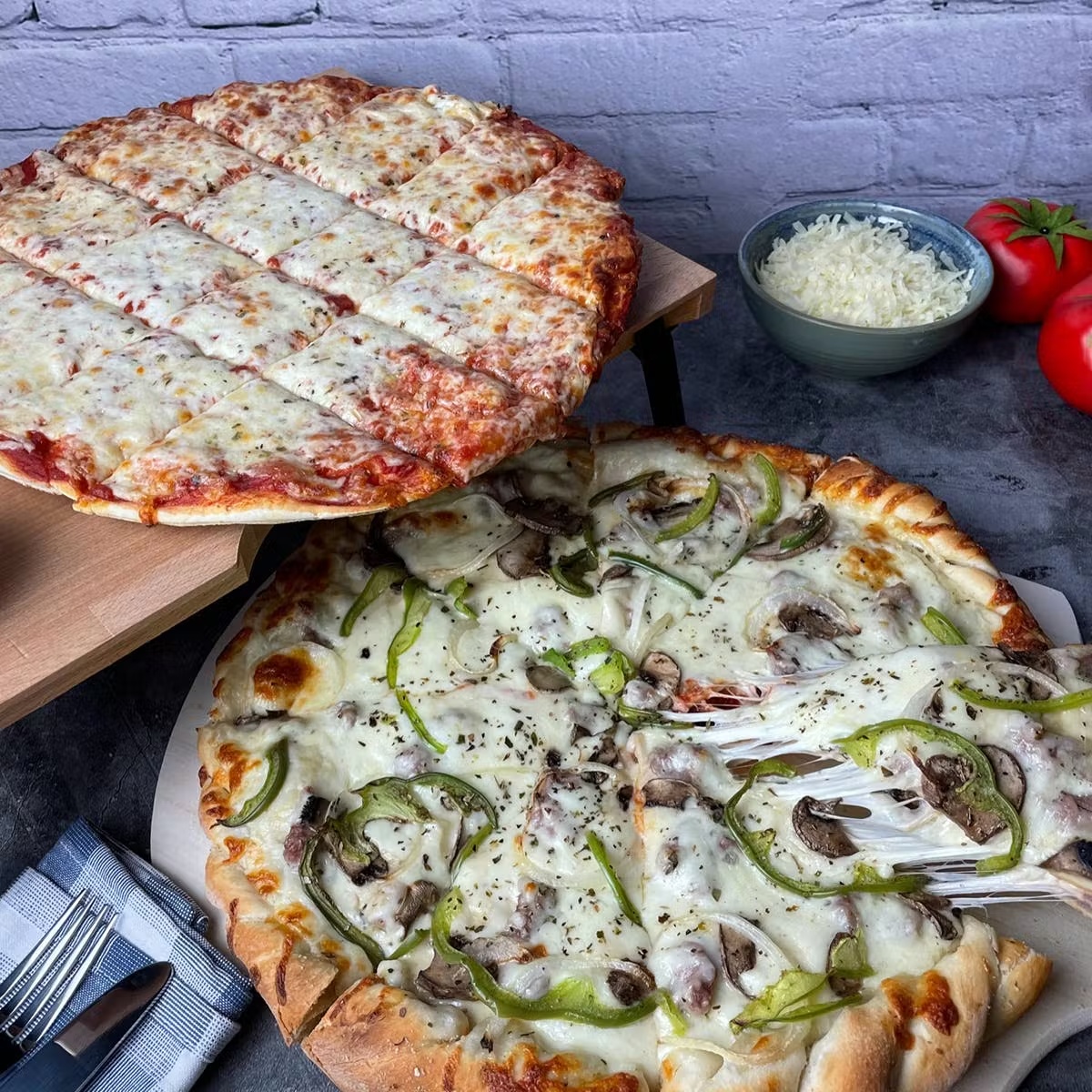 Thin Crust + Double Decker Pizza Combo - Choose Your Own 2 Pack