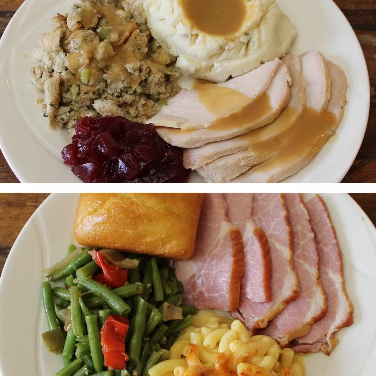 Turkey and Ham Dinner for 8