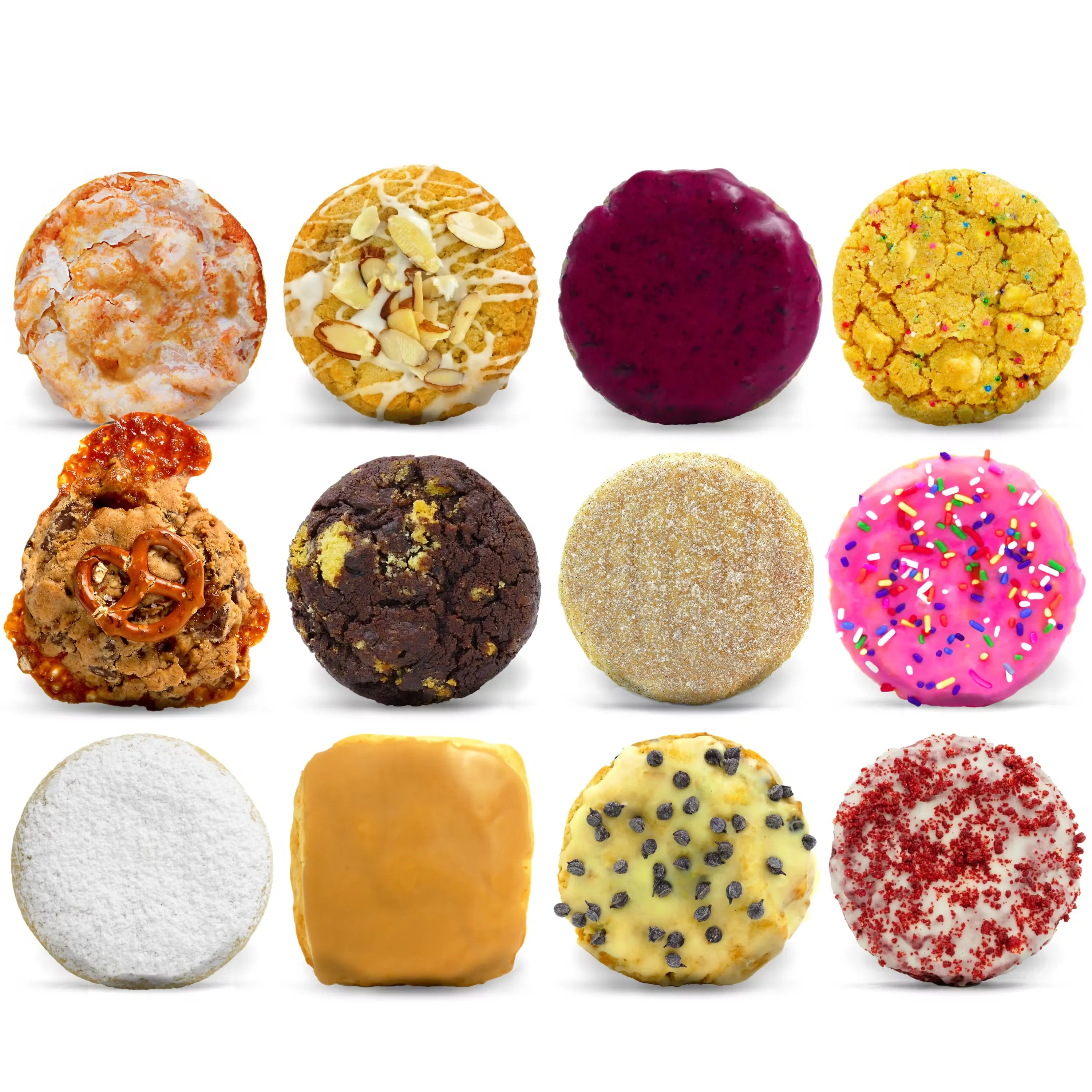 Father's Day "Donut" Cookie Box - 12 Pack
