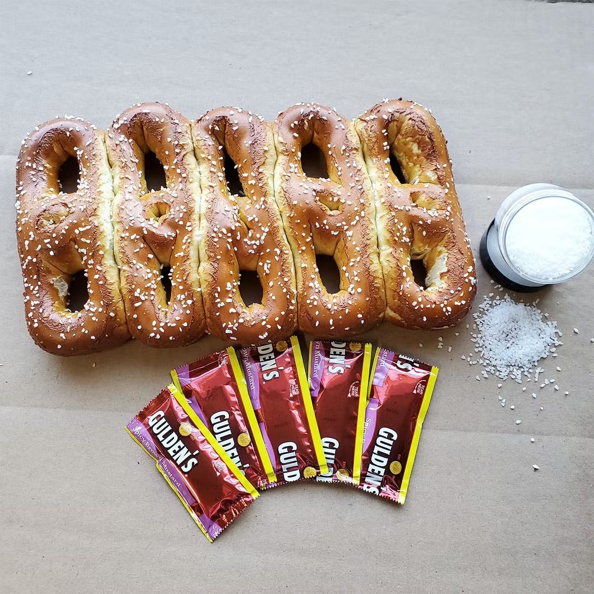 Philly Soft Pretzels + Mustard - 5 Pack