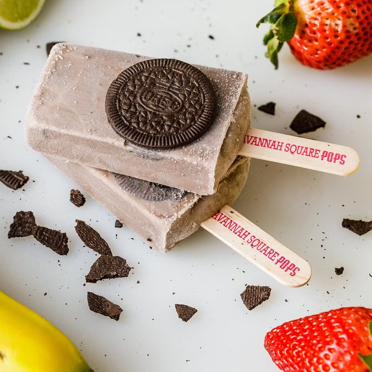 Cookies & Cream Ice Pops - 12 Pack