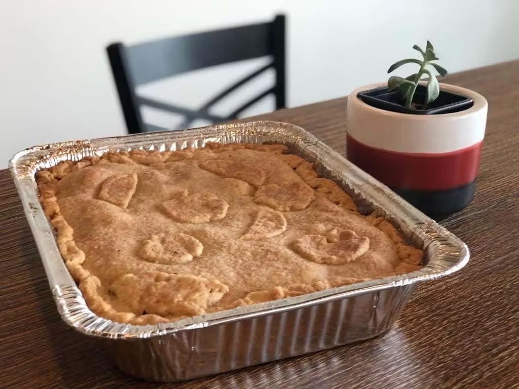 Peach Pan Cobbler