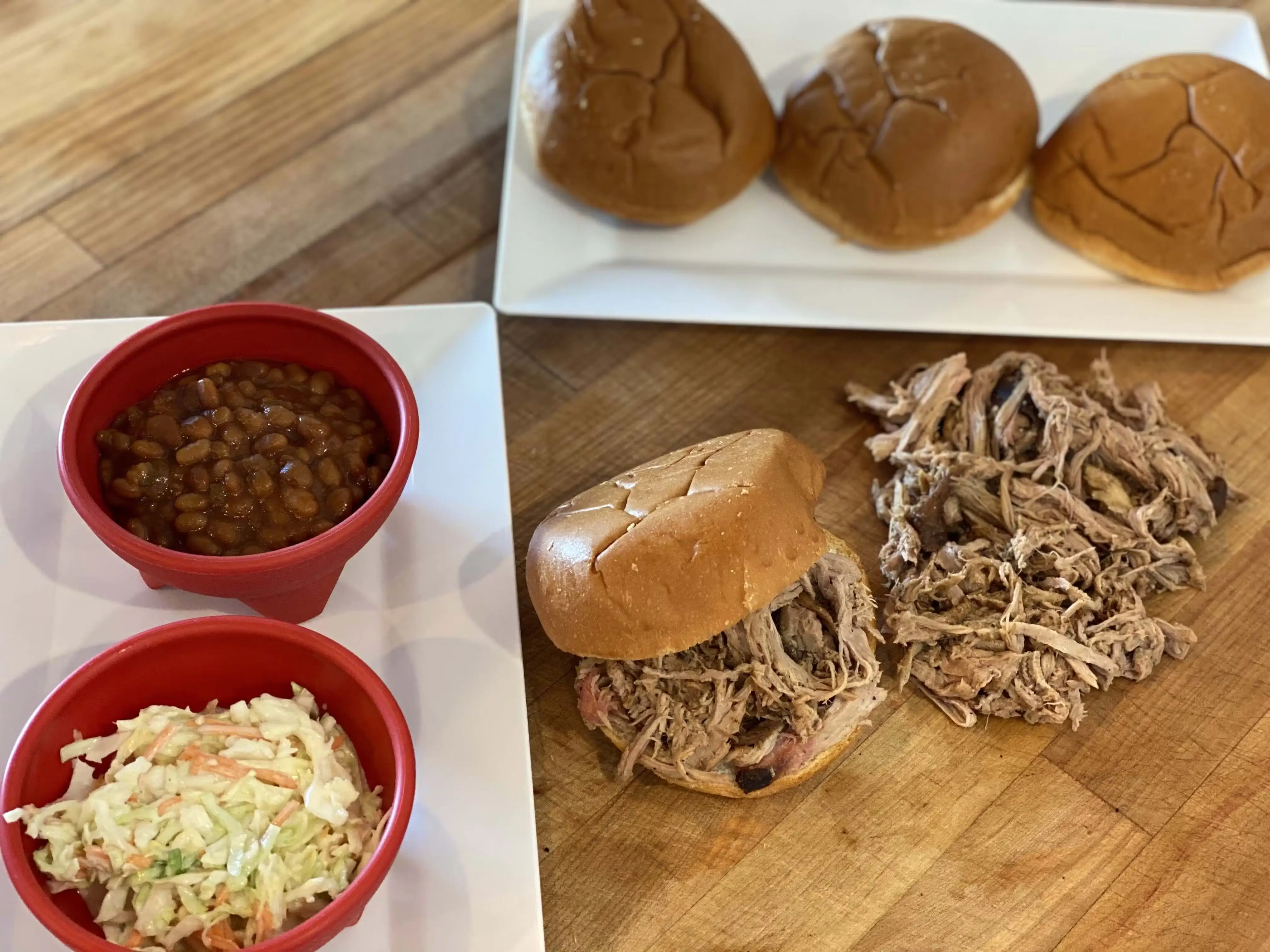 Pulled Pork Sandwich Kit for 8