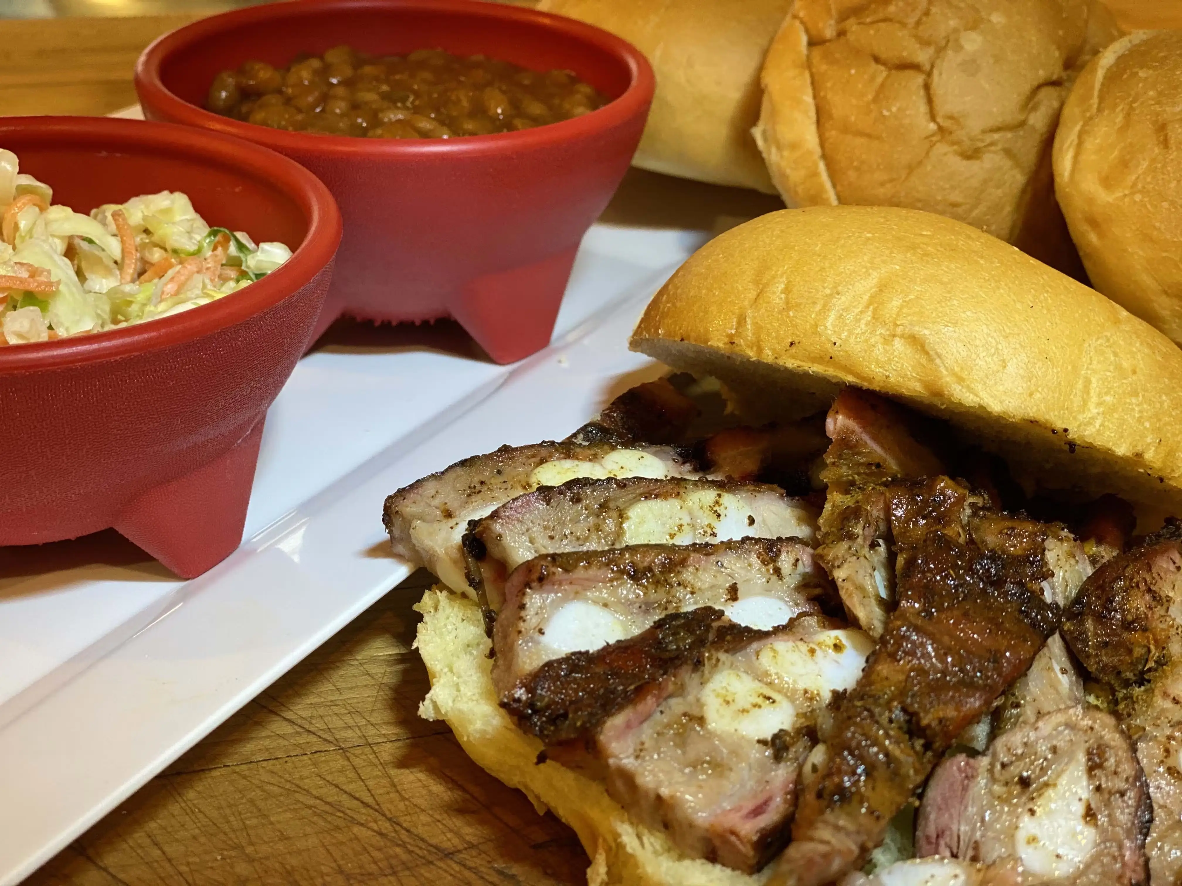 Rib Tip Sandwich Kit for 4
