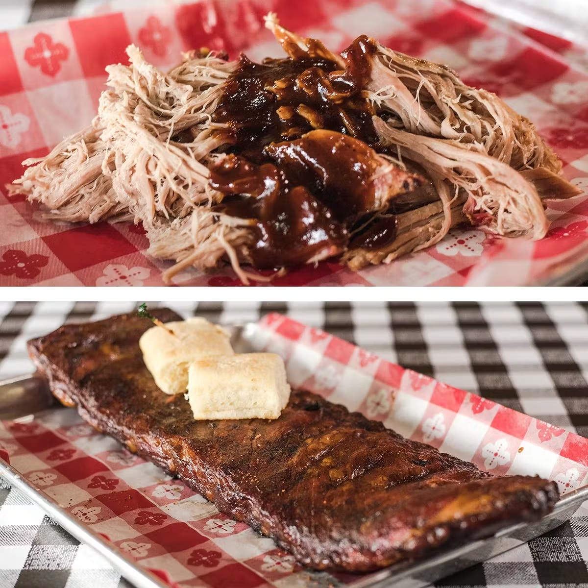 Pulled Pork + Ribs Combo for 4