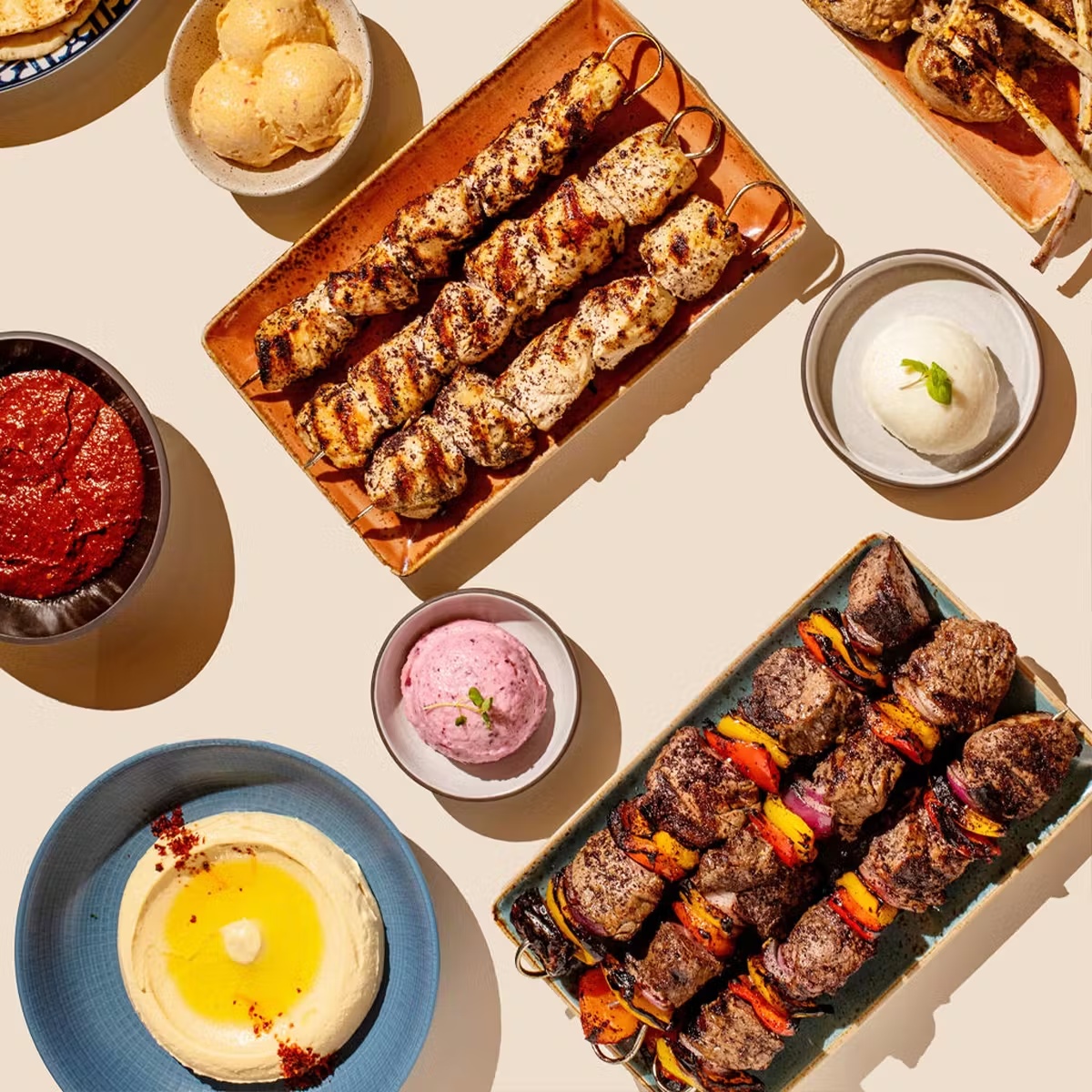 Chicken + Beef Kebab Weekender Box for 4-6