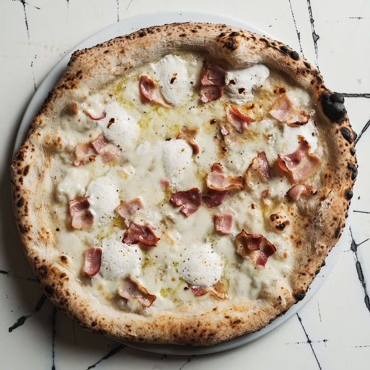 "Oro Bianco" Pancetta & Truffle Neapolitan Pizza - 2 Pack