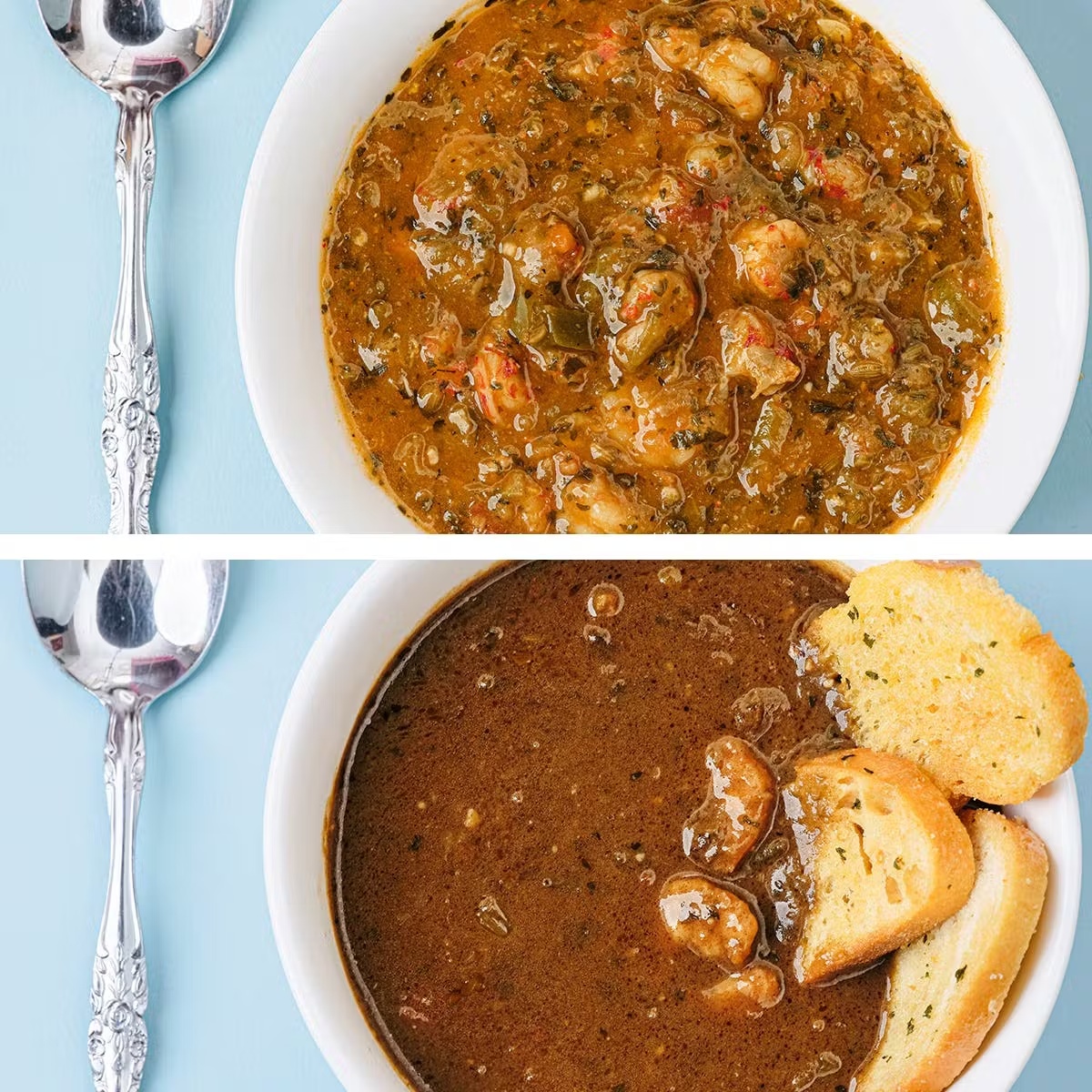 Crawfish Etouffee + Shrimp Gumbo Combo for 4-6