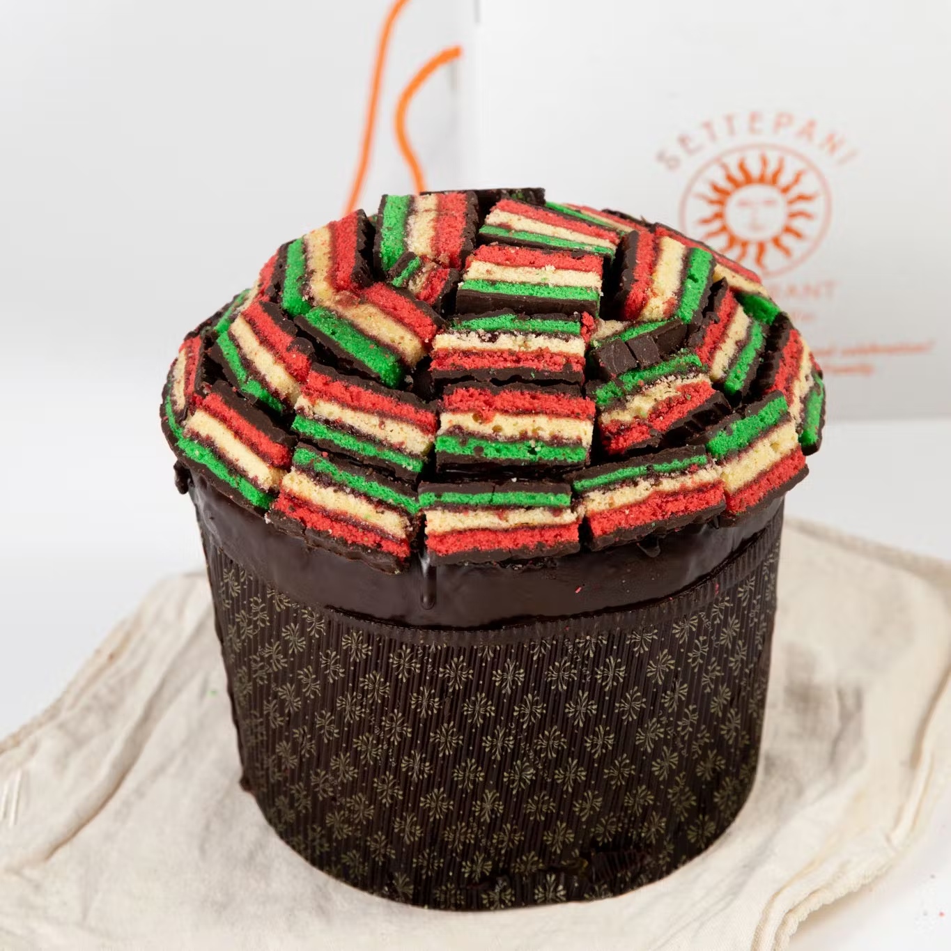 Rainbow Panettone