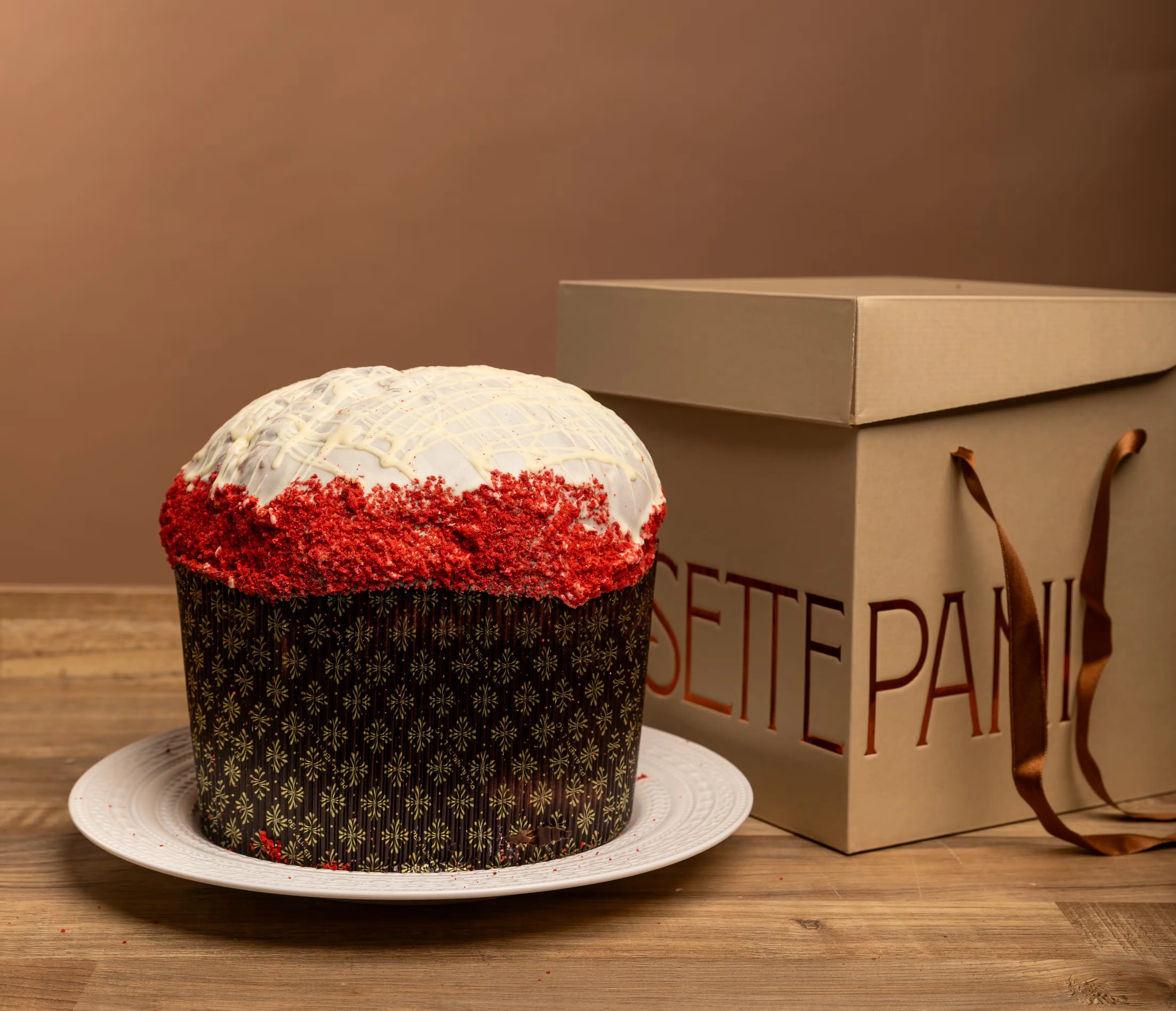 Valentine's Day Red Velvet Panettone