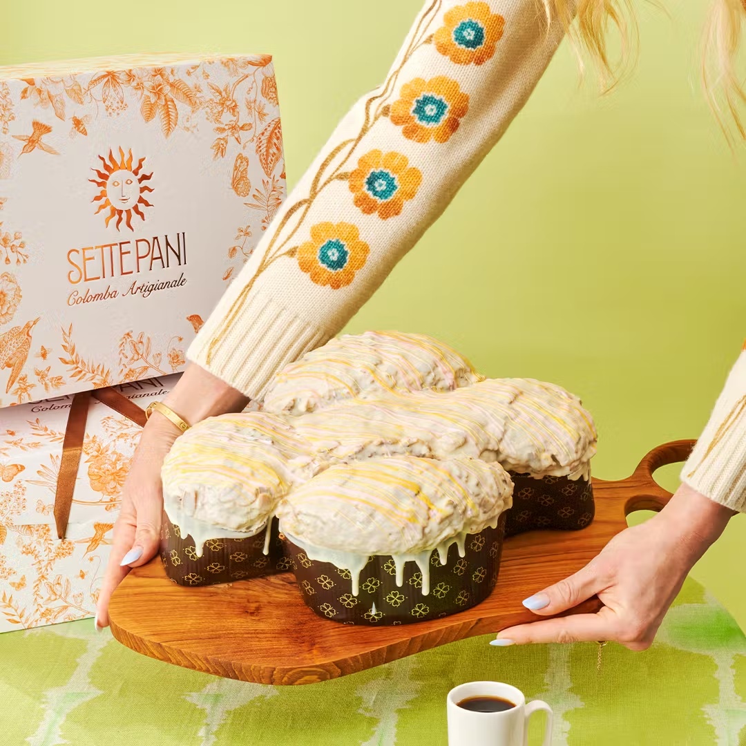 Traditional Easter Colomba Panettone