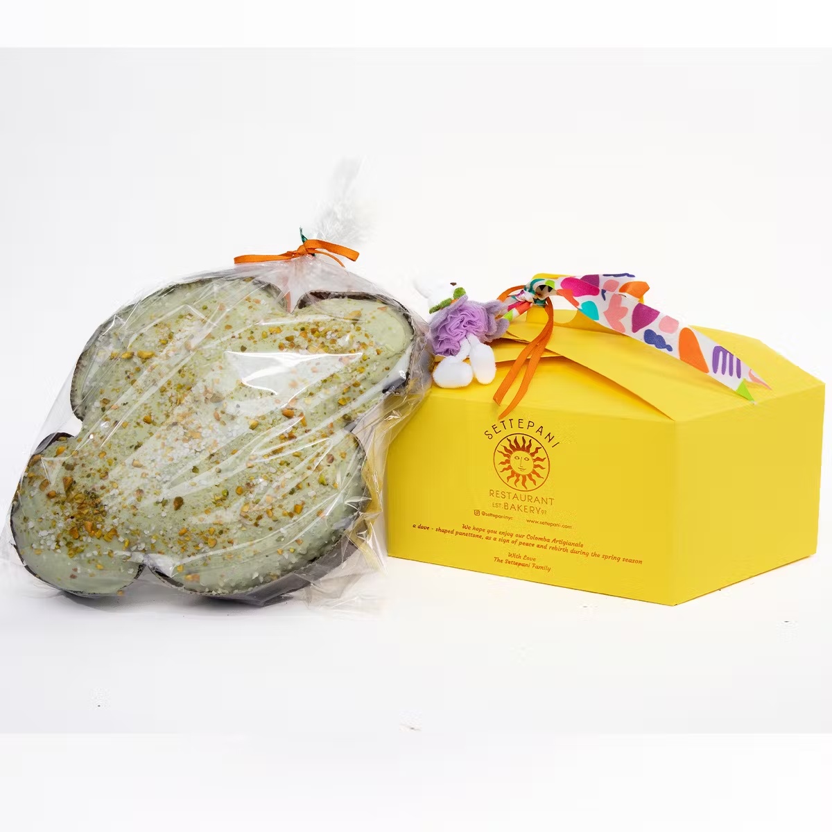 Pistachio Easter Colomba Panettone