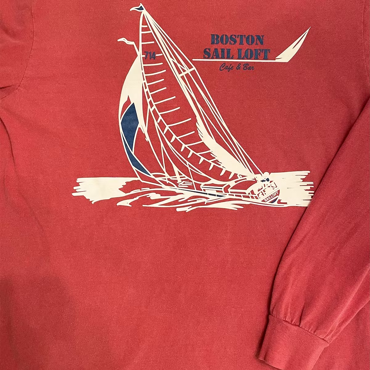 Nantucket Red Long Sleeve Legacy Tee
