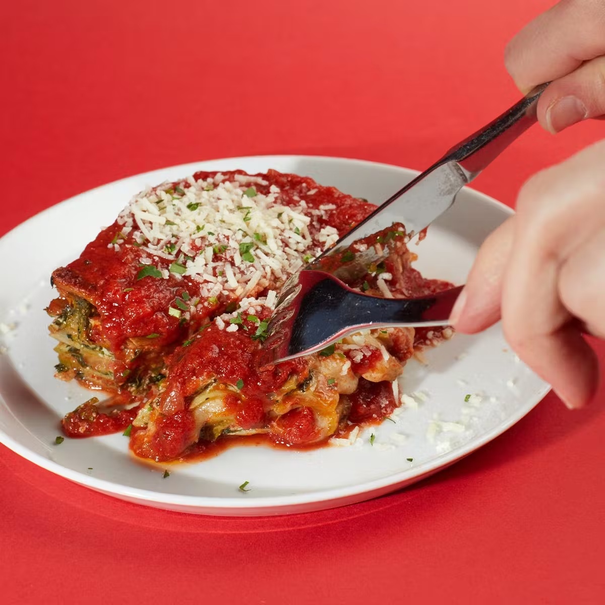 "Lasagna Spinaci" Spinach Lasagna for 4