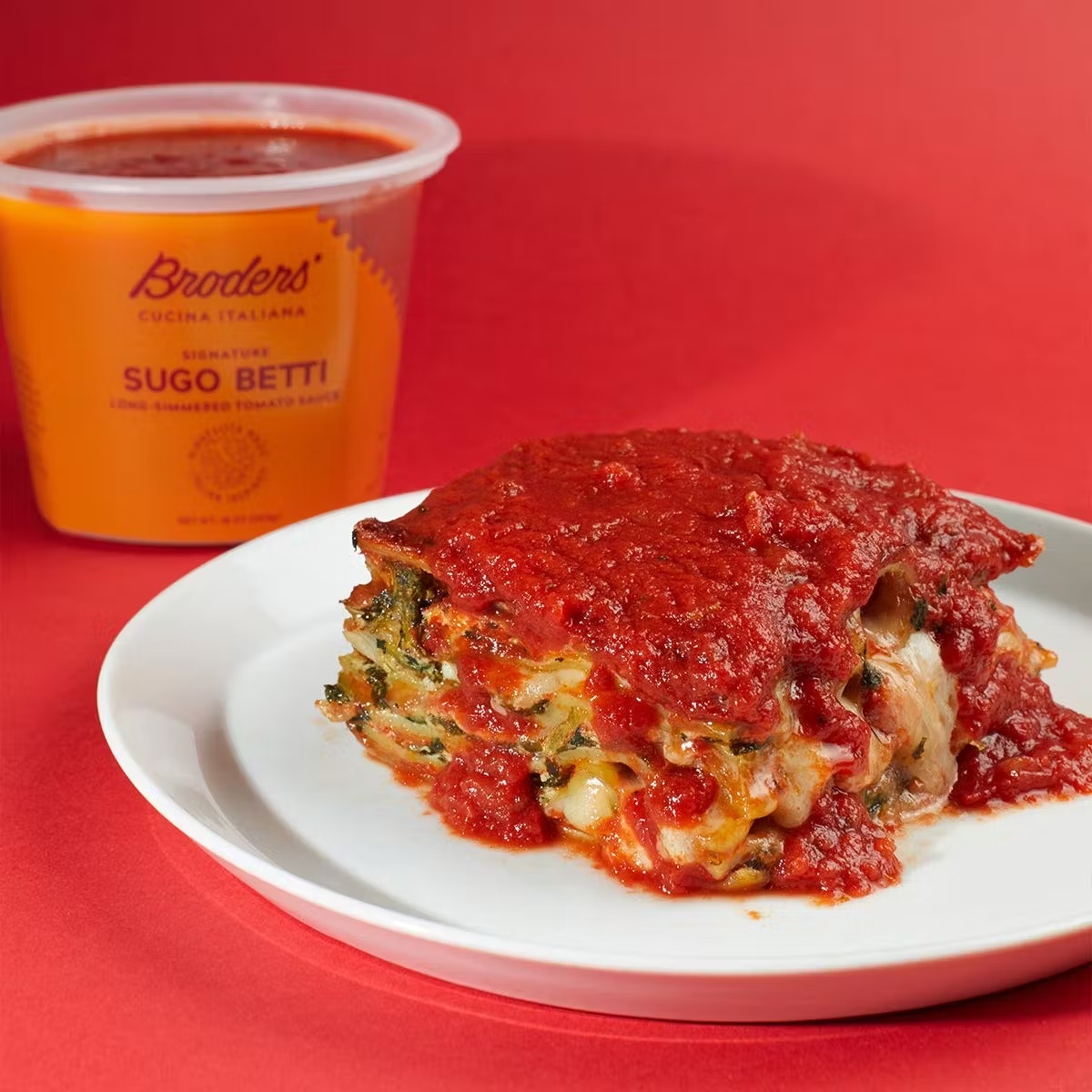 "Lasagna Spinaci" Spinach Lasagna for 8